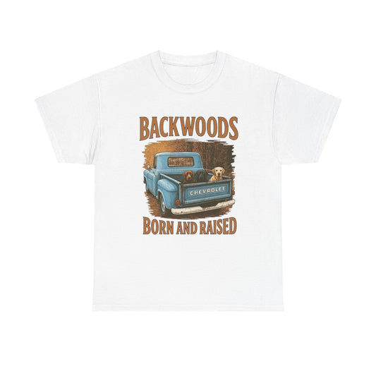 Backwoods Born And Raised Graphic T Shirt NEW ADULT Tee