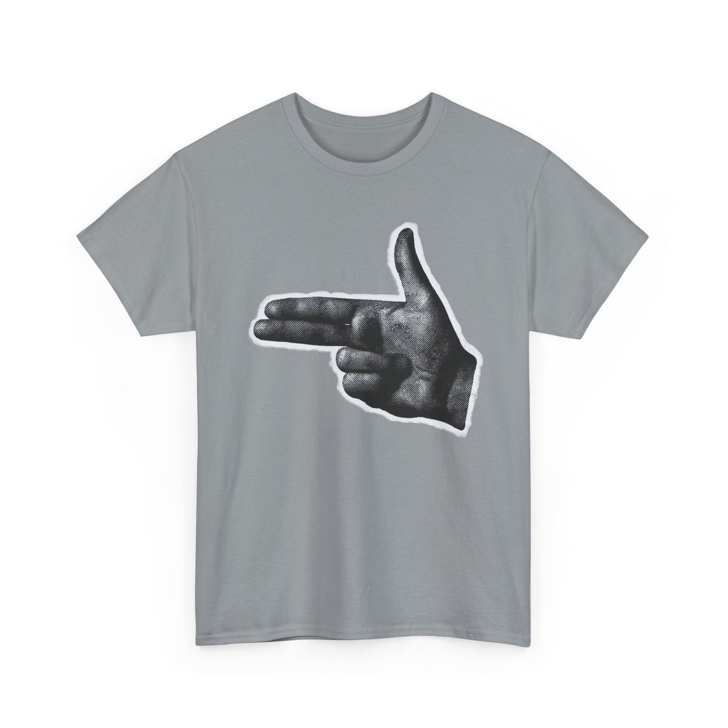 Finger Guns Graphic T Shirt Unisex Heavy Cotton NEW Tee