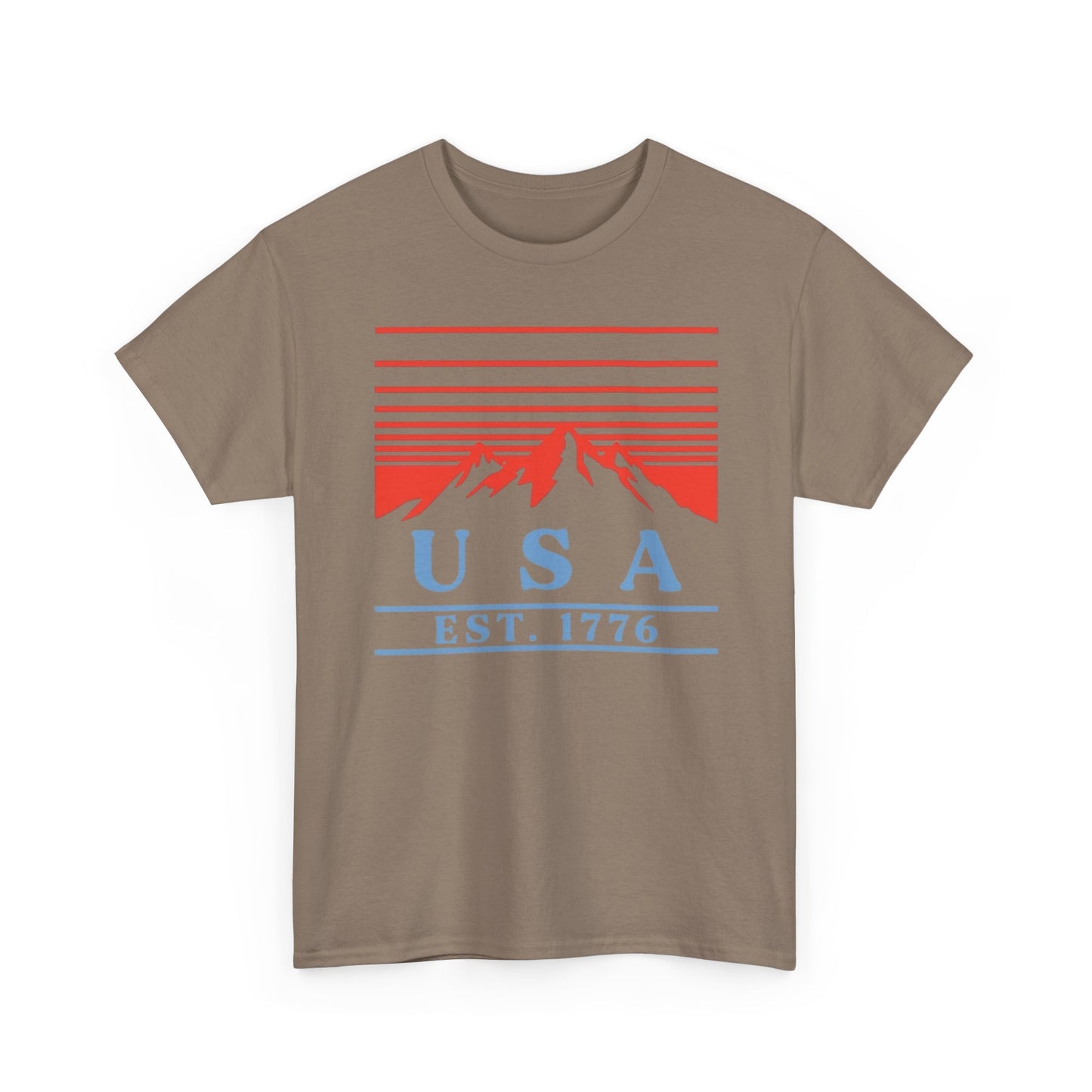 USA Est 1776 America Graphic T Shirt ADULT NEW