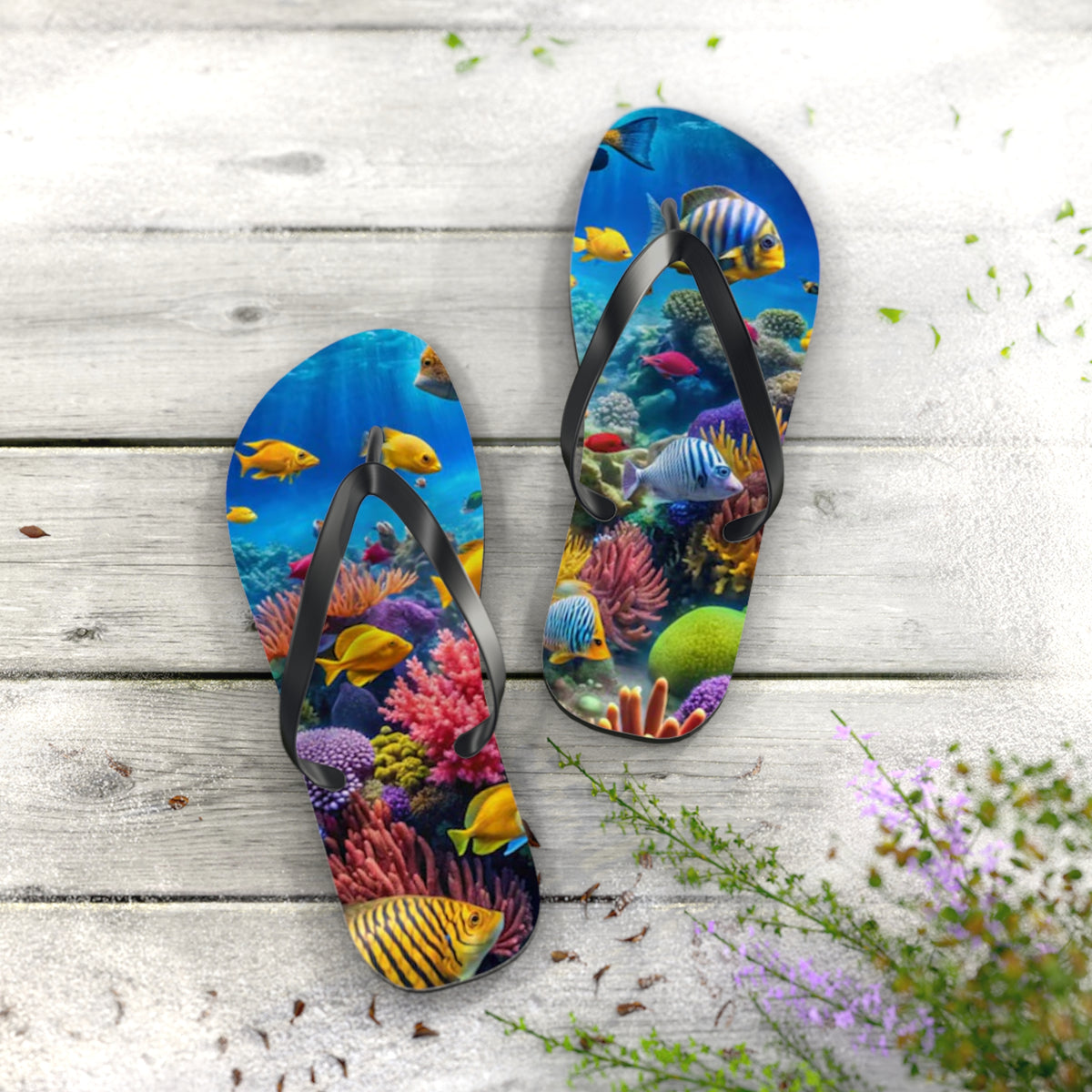 Ocean Summer Sandals, Beach Shoes, Vacation Flip Flops, Pool Slides, Comfortable