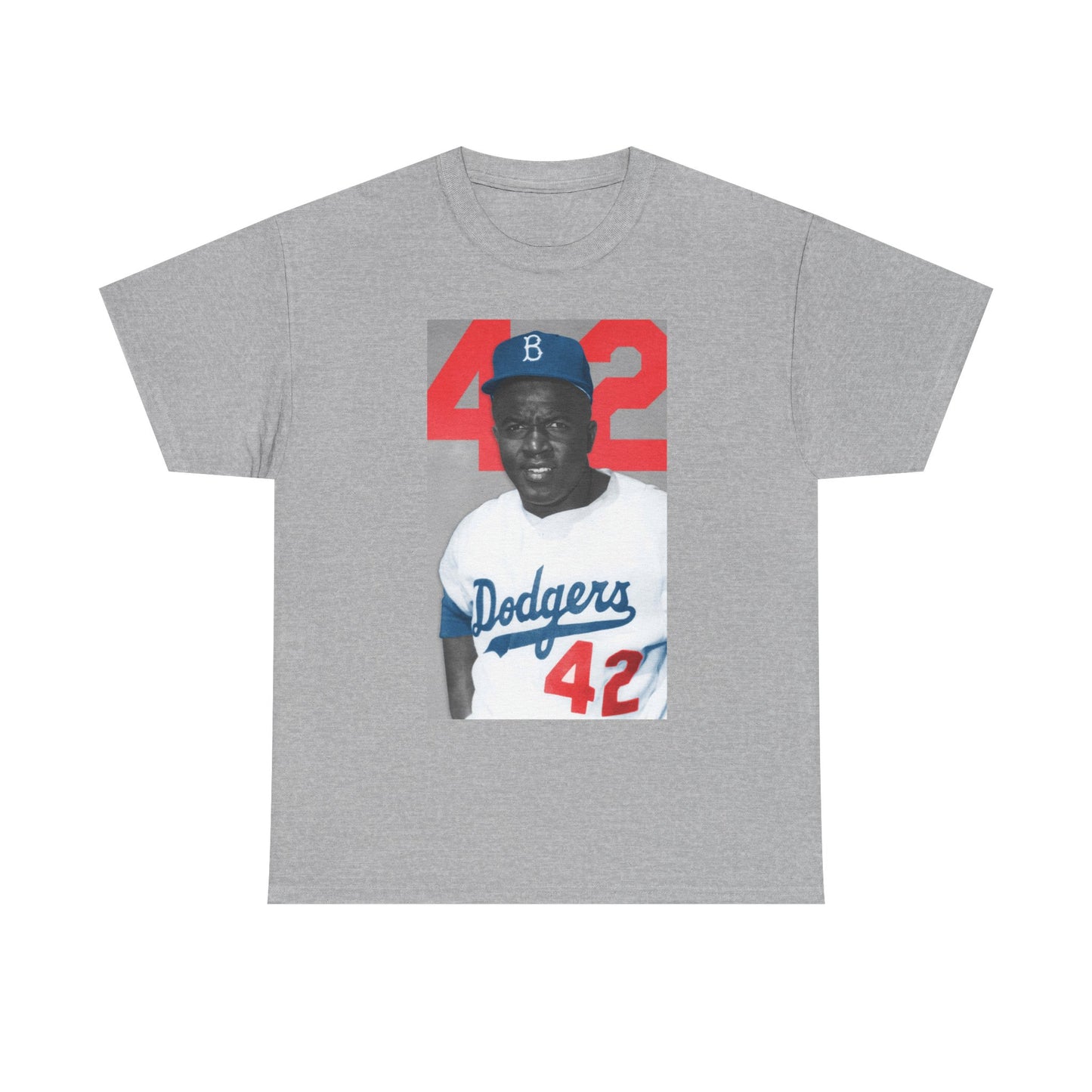 Jackie Robinson Retro 42 T Shirt BRAND NEW Apparel Unisex Graphic Tee USA