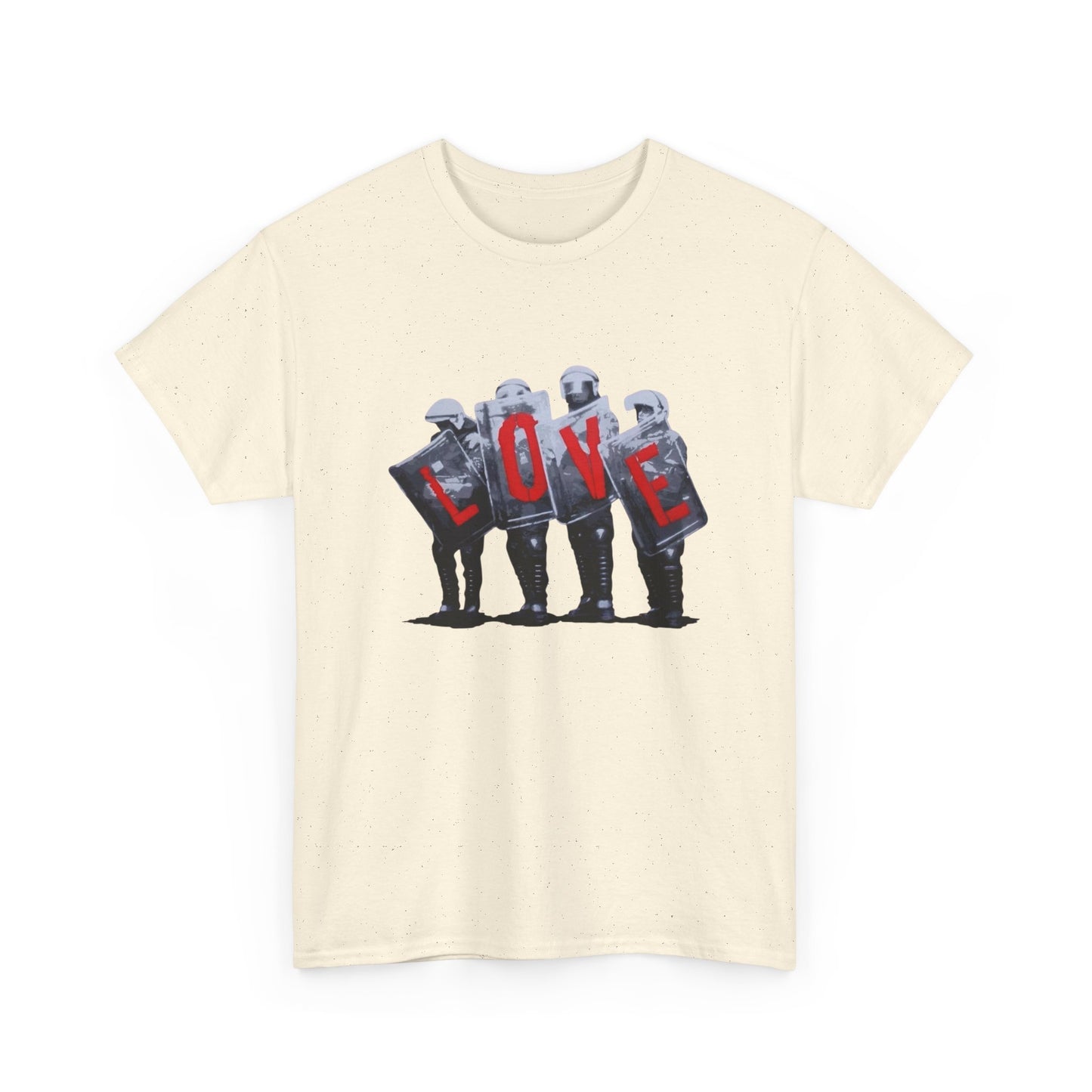 Love Riot Graphic T Shirt NEW GIFT Unisex Heavy Cotton Tee