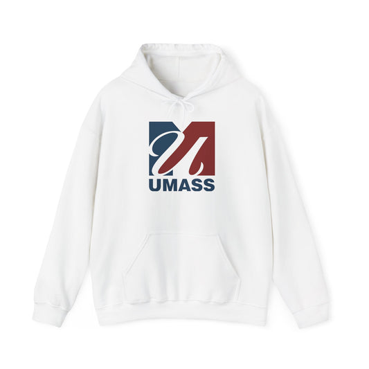 UMASS Graphic Hoodie Boston Massachusetts Unisex Heavy Blend™ Hooded Sweatshirt