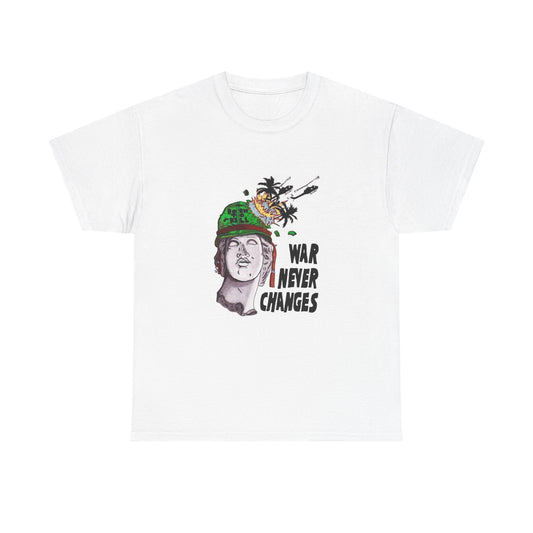War Never Changes Shirt Full Metal Jacket Retro Unisex Heavy Cotton Tee
