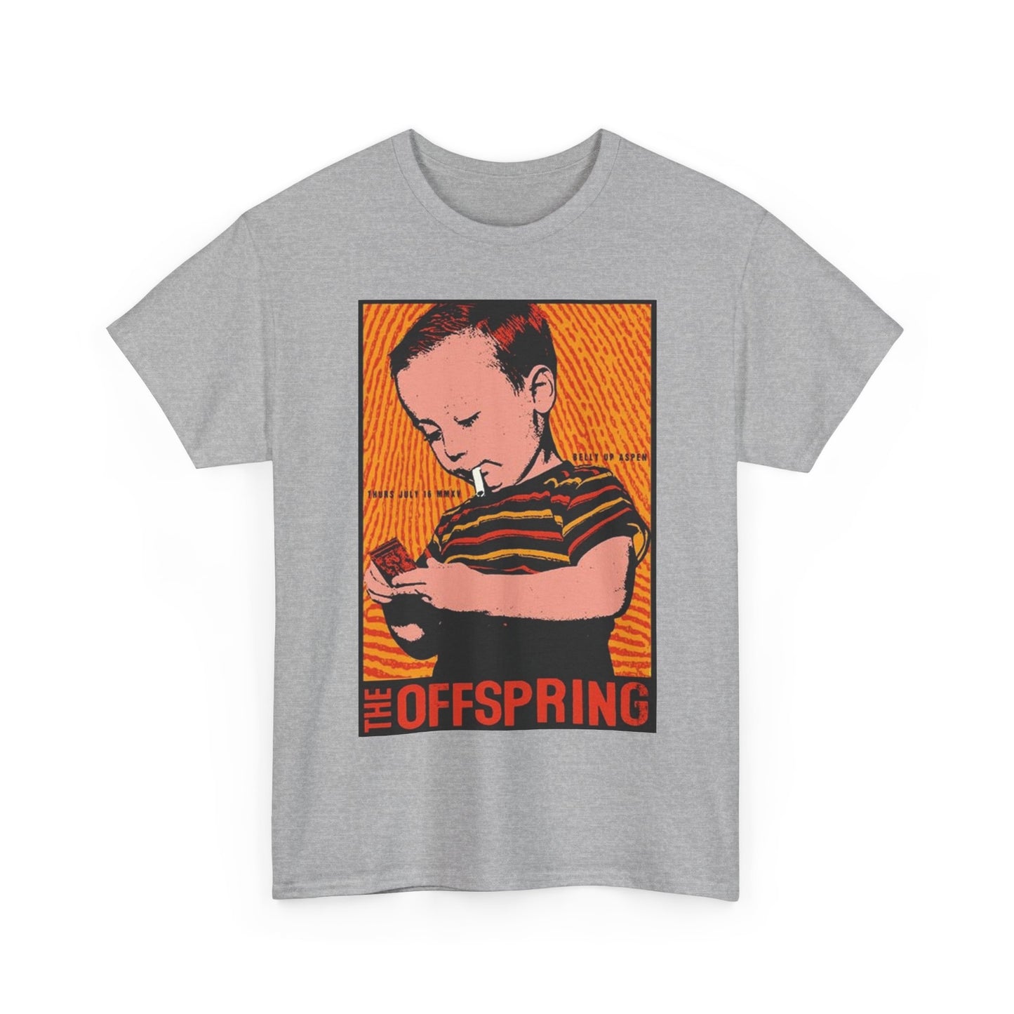 The offspring shirt vintage art retro cigarette band rock Unisex Heavy Cotton