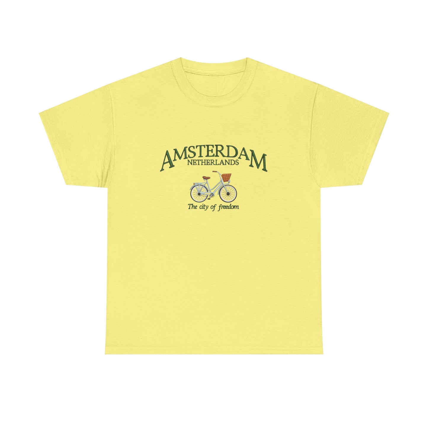 Amsterdam Netherlands Graphic T Shirt NEW Unisex Heavy Cotton Tee
