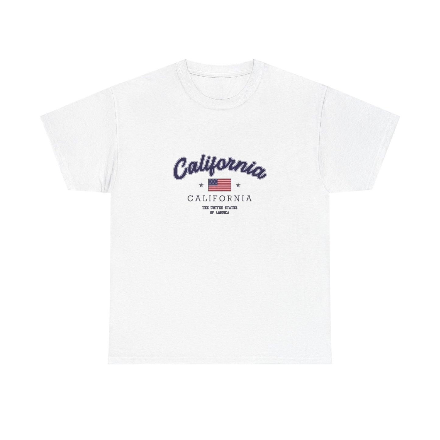 California USA Graphic T Shirt NEW Unisex Heavy Cotton Tee