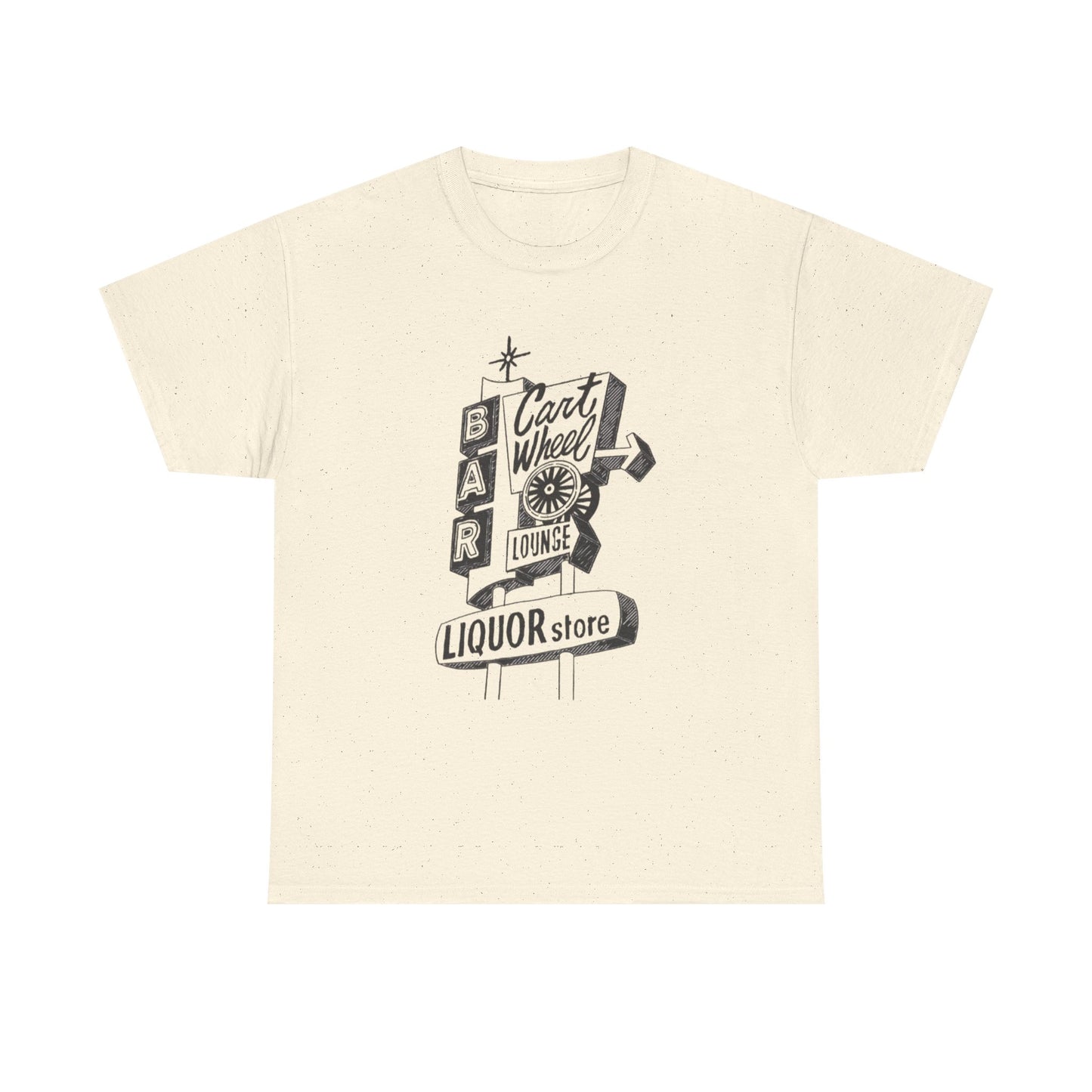 Bar Liquor Store Graphic T Shirt Unisex Heavy Cotton Tee Gift