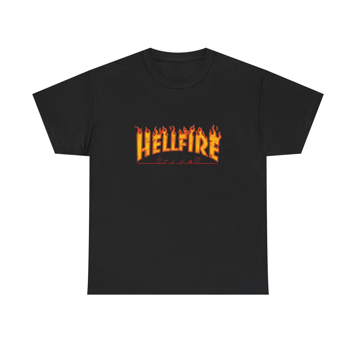 Hellfire Club Vintage Graphic T Shirt Unisex Heavy Cotton Tee