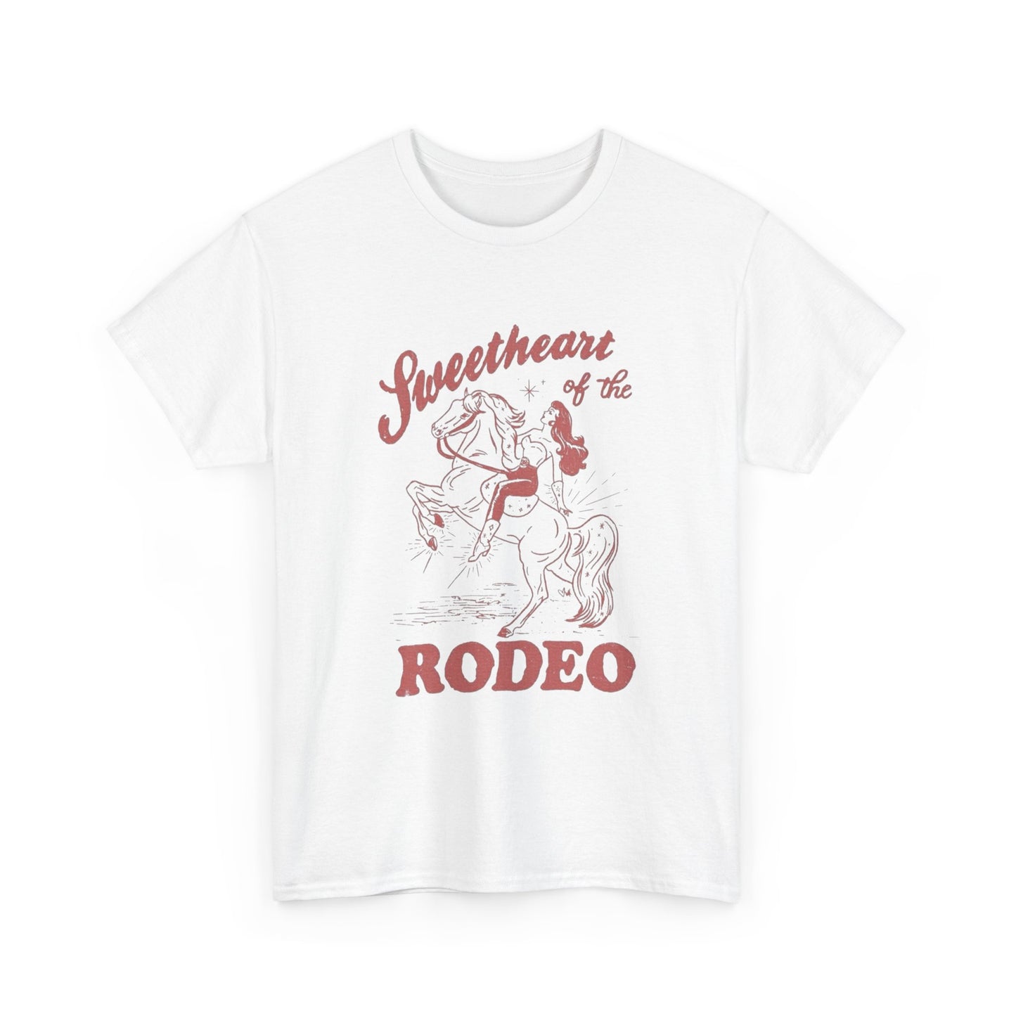 Sweetheart Of The Rodeo Graphic T Shirt Unisex Heavy Cotton Tee