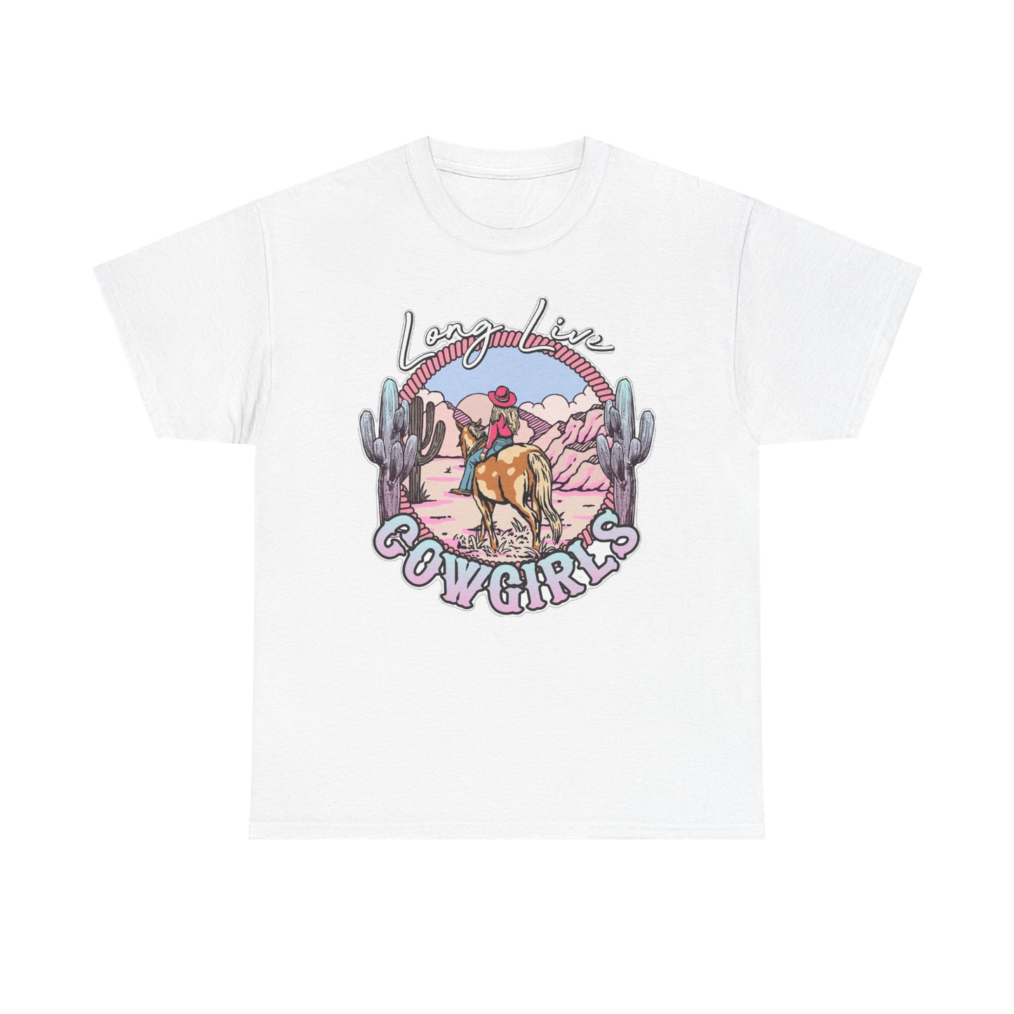 Long Live Cowgirls Graphic T Shirt Women's BRAND NEW  Cotton Tee