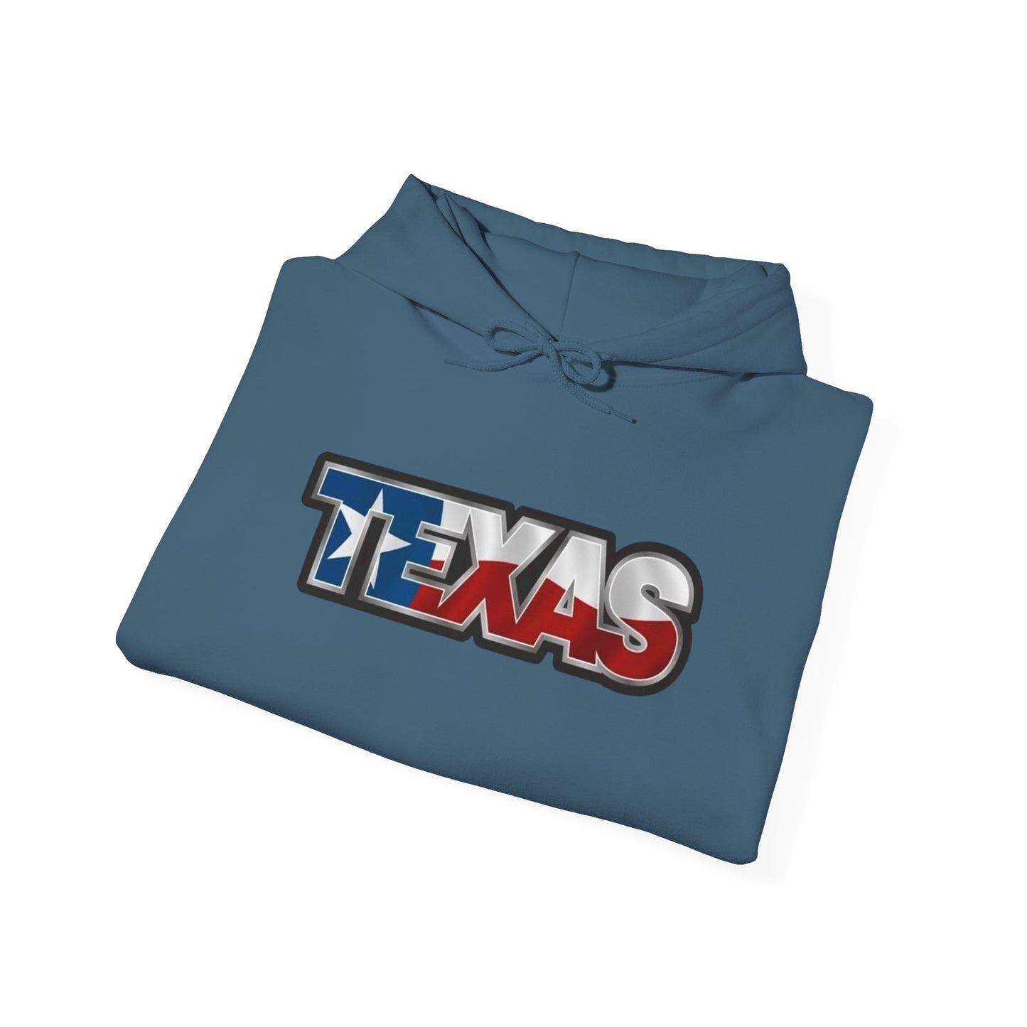 Texas American Flag Graphic Hoodie NEW Unisex Heavy Blend™ Hooded Sweatshirt