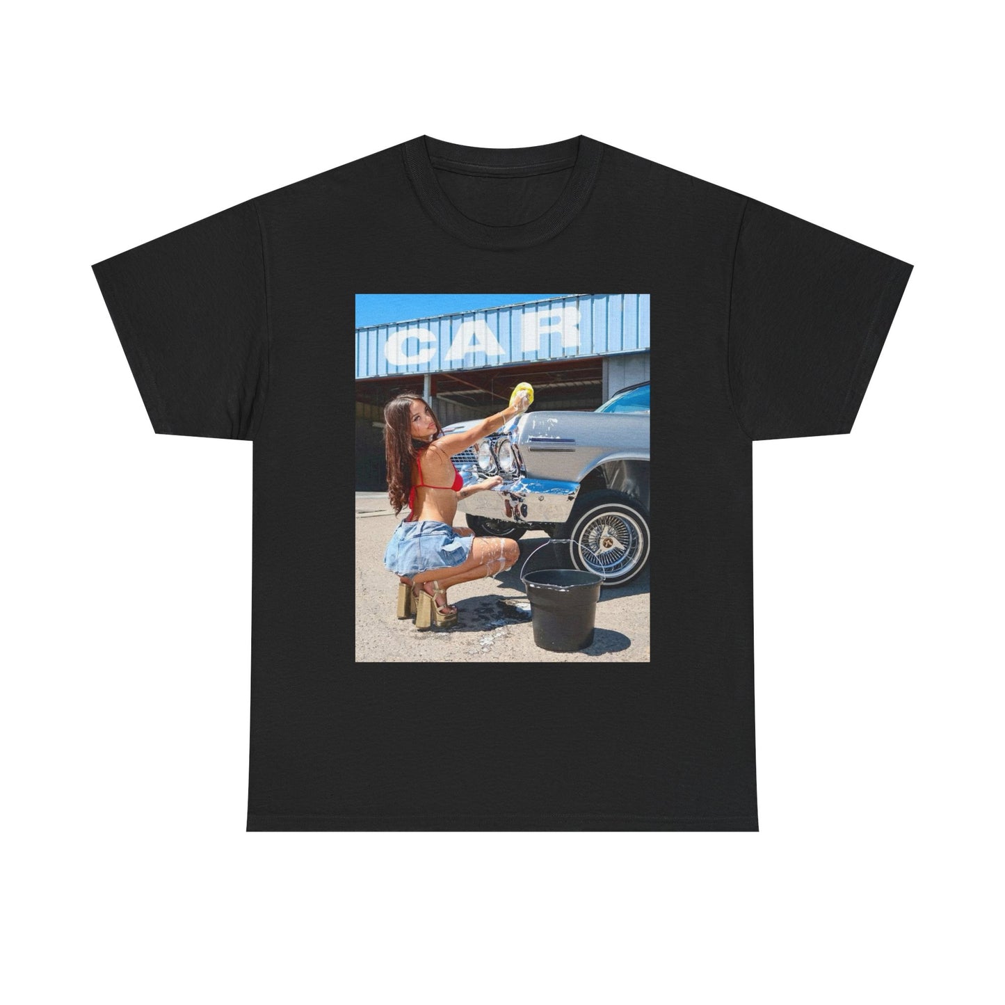 Impala Lowrider Model Graphic T Shirt S-5XL Unisex Heavy Cotton Tee