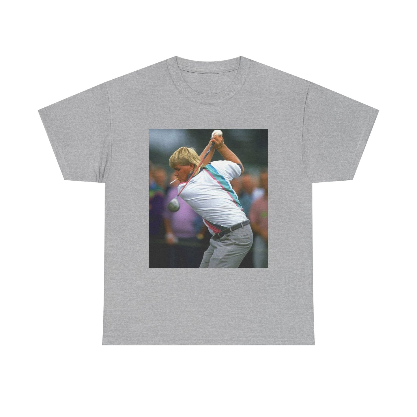John Daly TShirt Masters golf club Tiger woods Vintage Unisex Heavy Cotton Tee