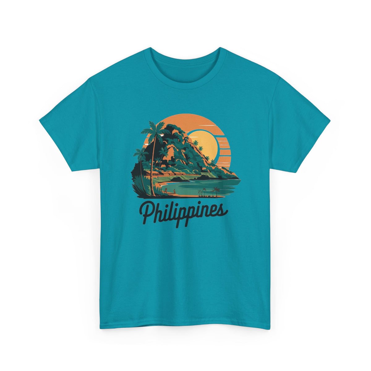 Philippines Graphic T Shirt Islands Classic Men's  Heavy Cotton Tee
