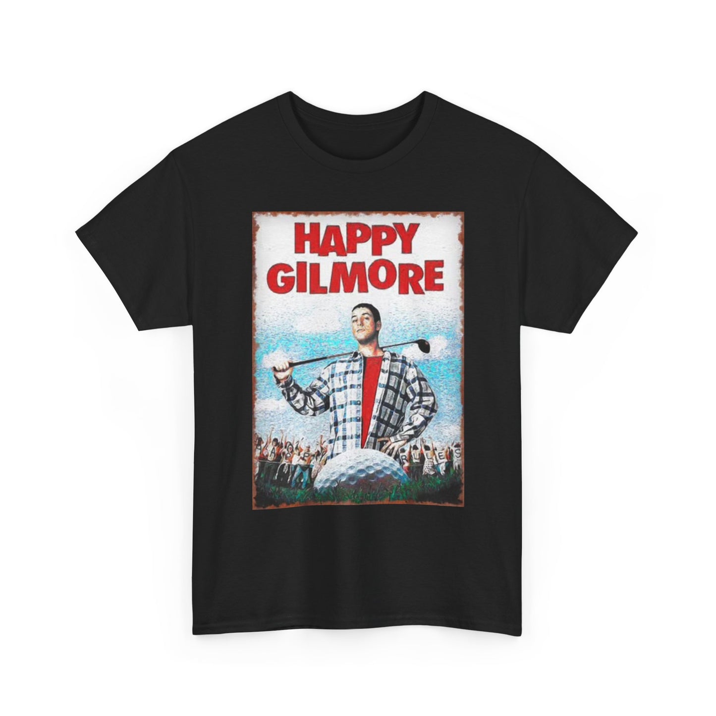 Happy Gilmore Graphic T Shirt BRAND NEW Apparel Unisex Heavy Cotton Tee