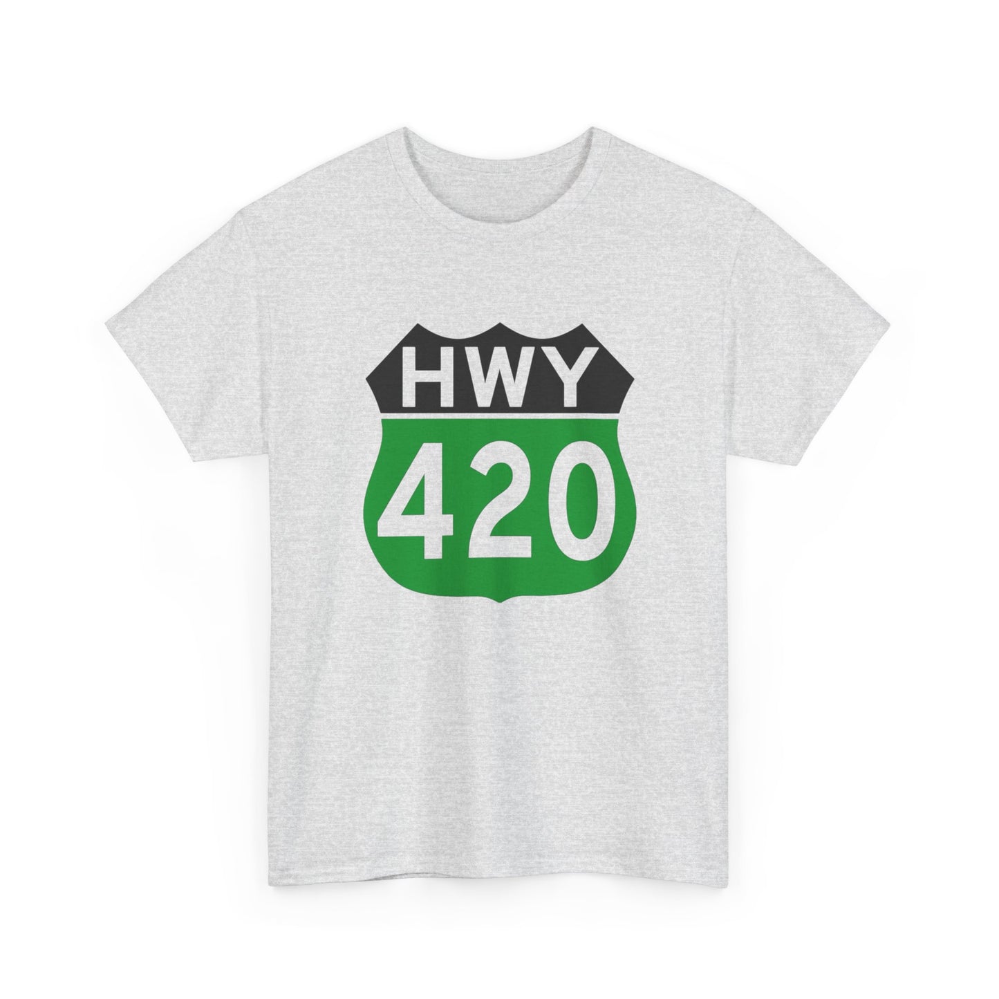 Highway 420 Weed Graphic T Shirt NEW Adult Tee