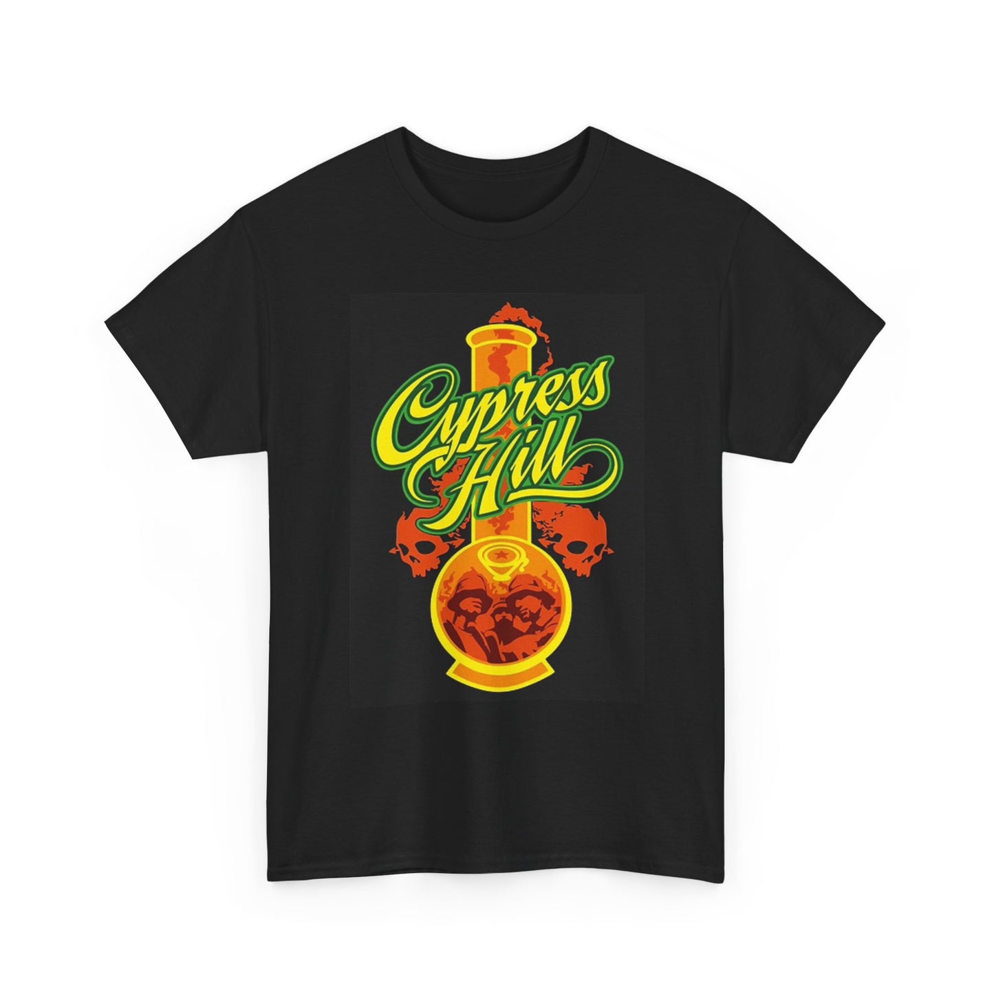 Cypress Hill Graphic T Shirt Bong Weed Vintage Rap Retro Unisex Heavy Cotton Tee
