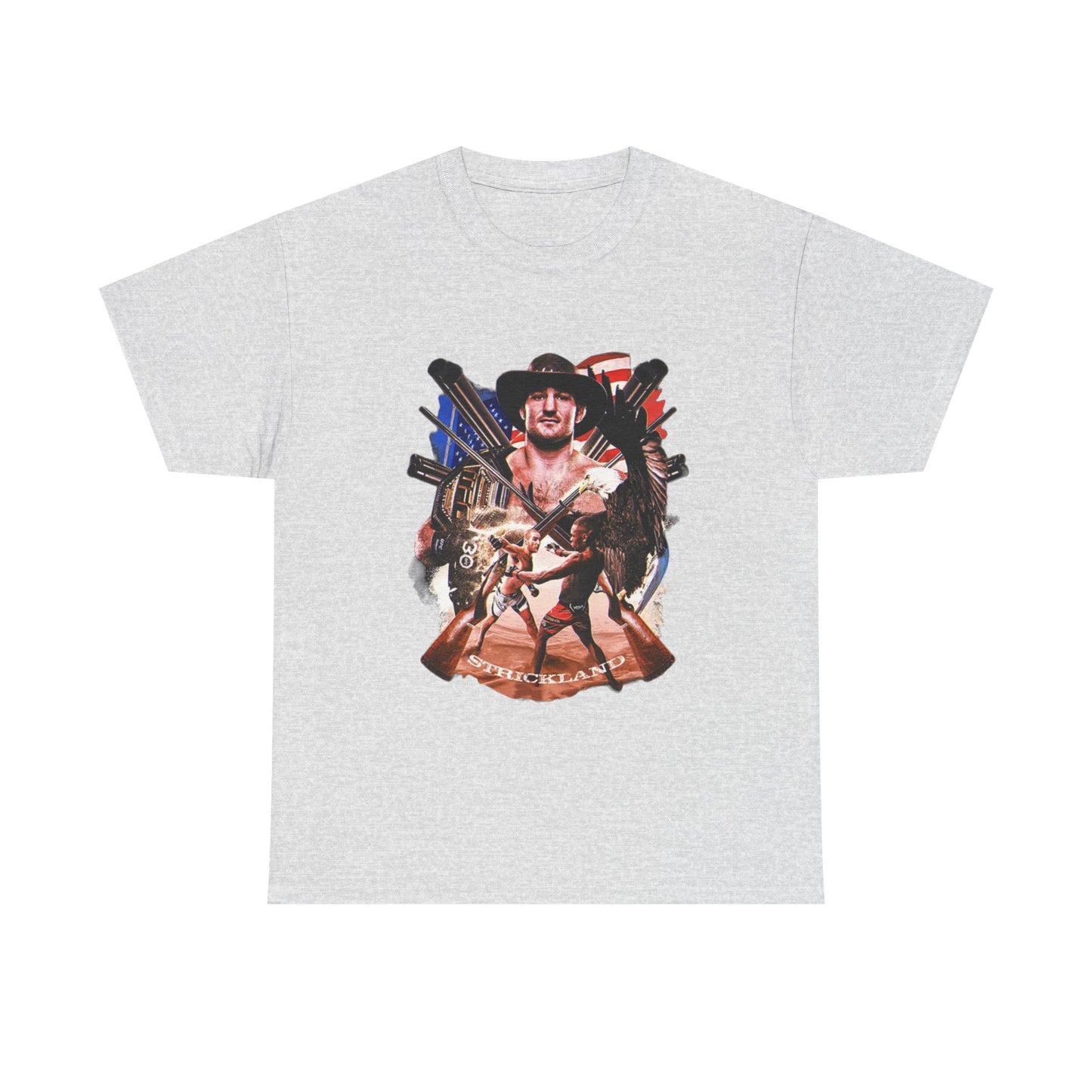 Sean Strickland T-shirt UFC graphic mma wrestling Unisex Heavy Cotton Tee