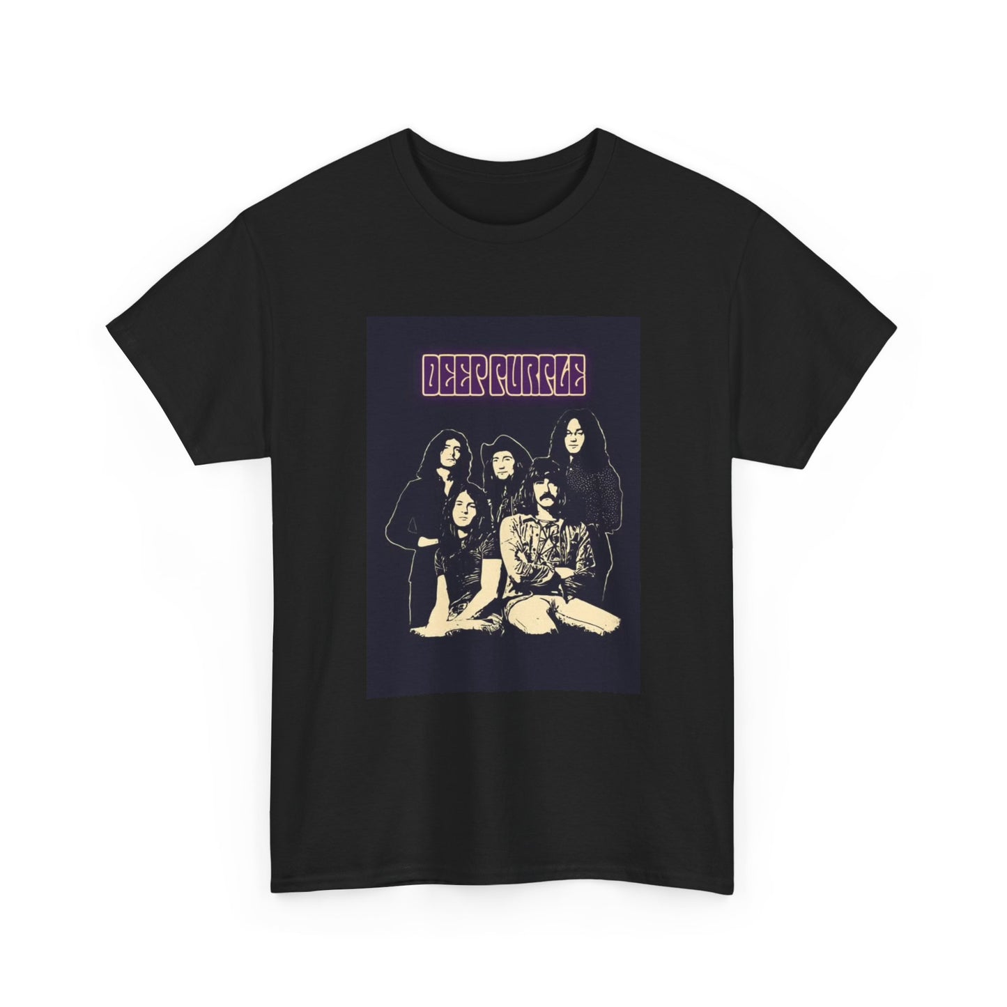 Deep purple T-shirt dazed and confused vintage rock Unisex Heavy Cotton Tee