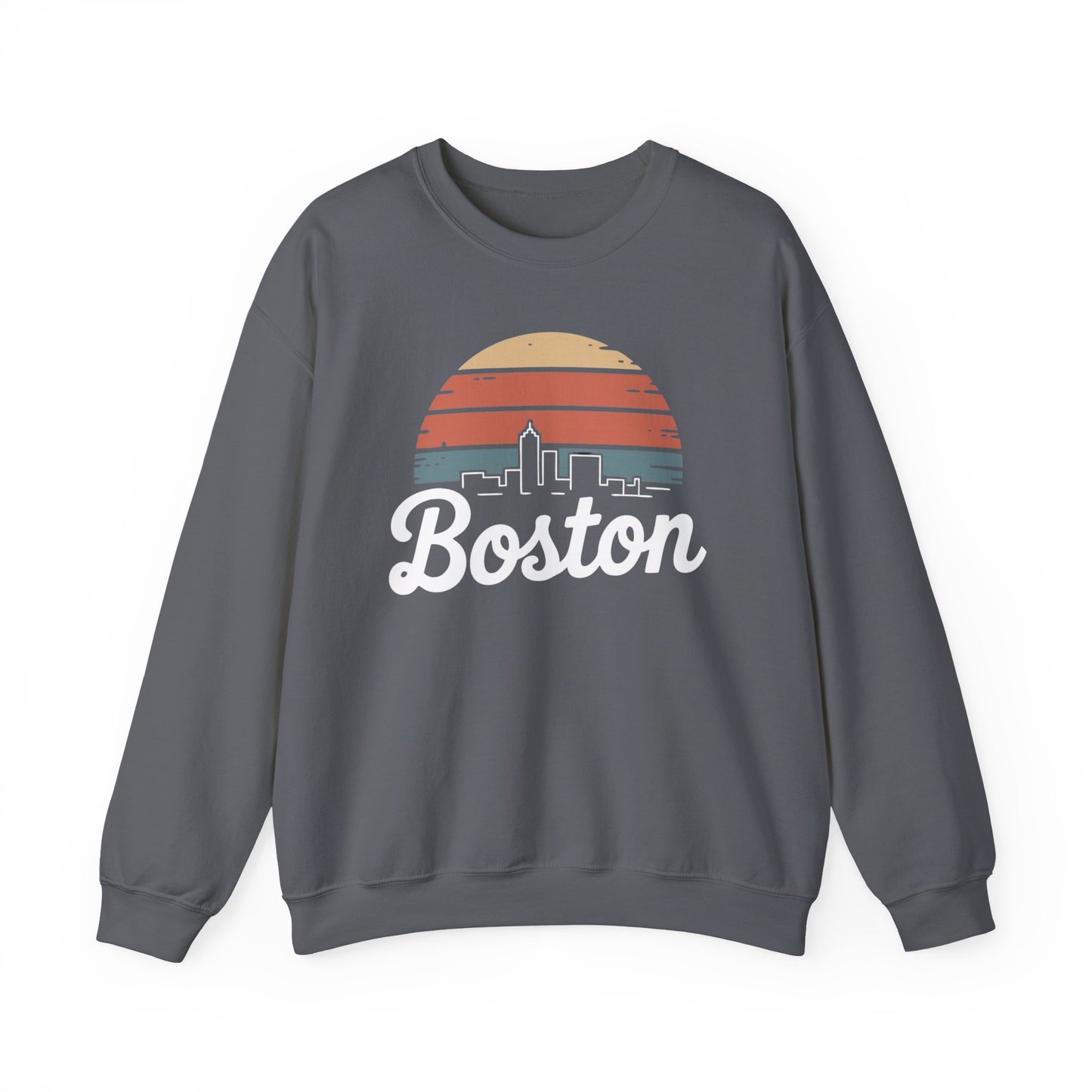 Boston Skyline Sweater NEW Unisex Heavy Blend™ Crewneck Sweatshirt