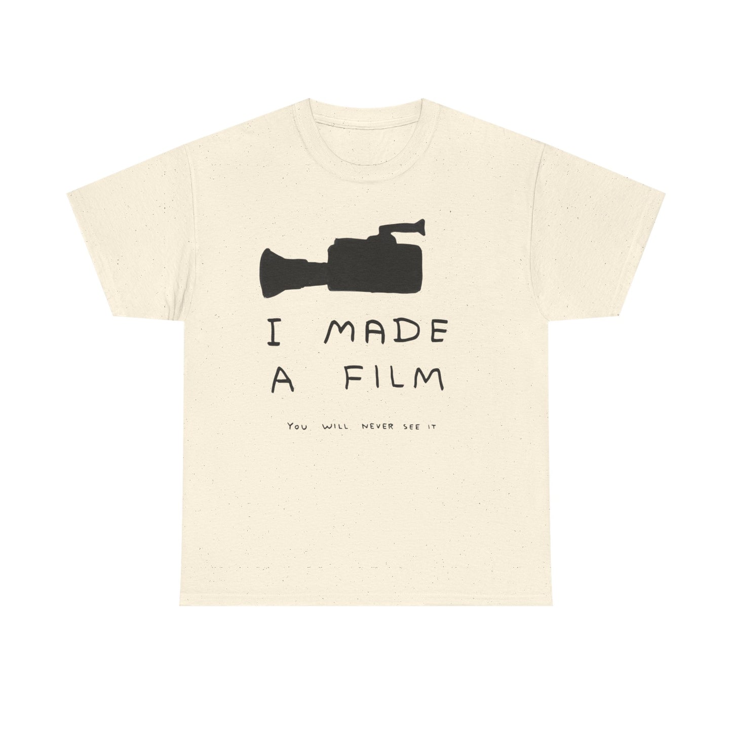 I Made A Film Funny T Shirt Graphic Unisex Heavy Cotton Tee NEW GIFT