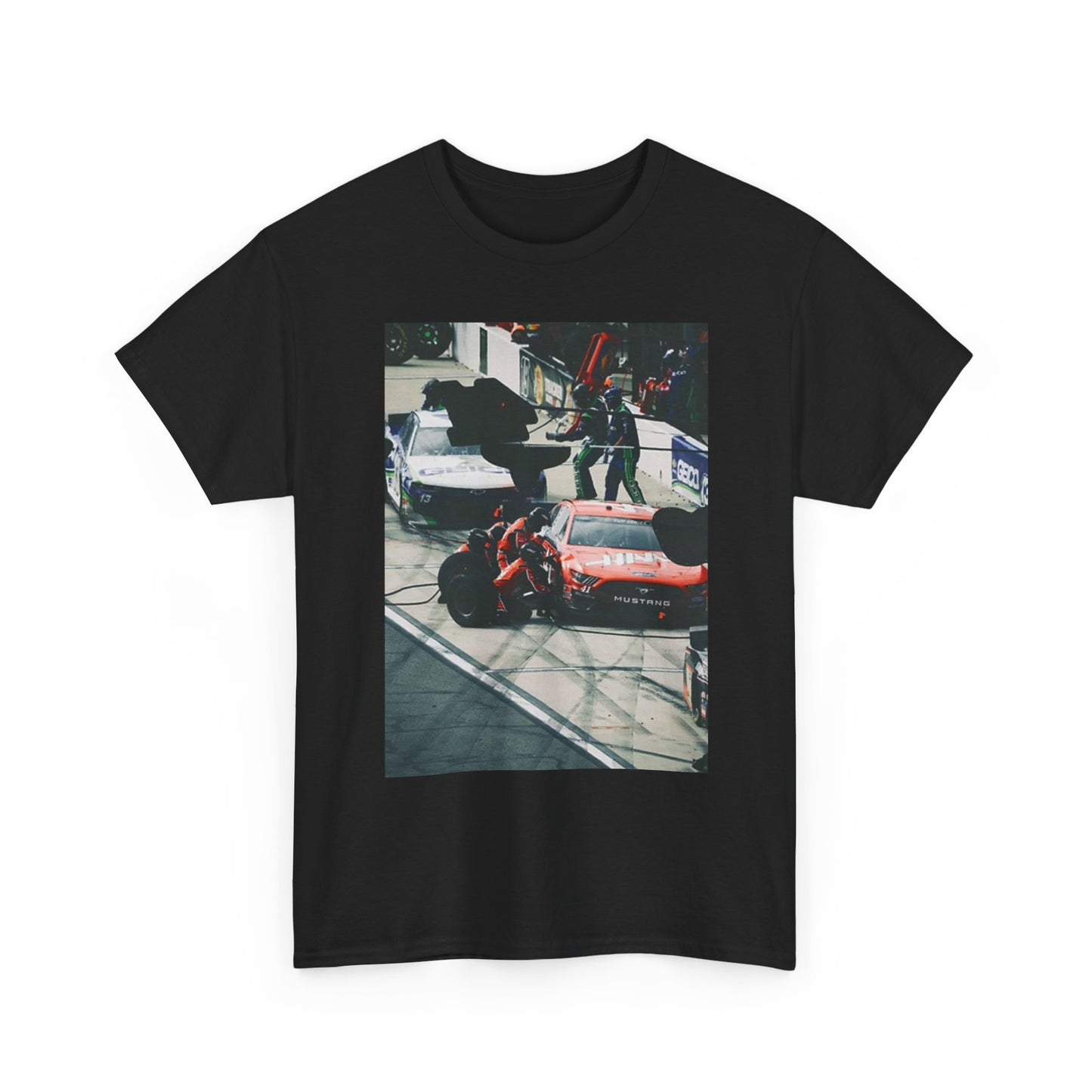 Nascar Graphic T Shirt Vintage Poster Real Retro NEW Unisex Heavy Cotton Tee