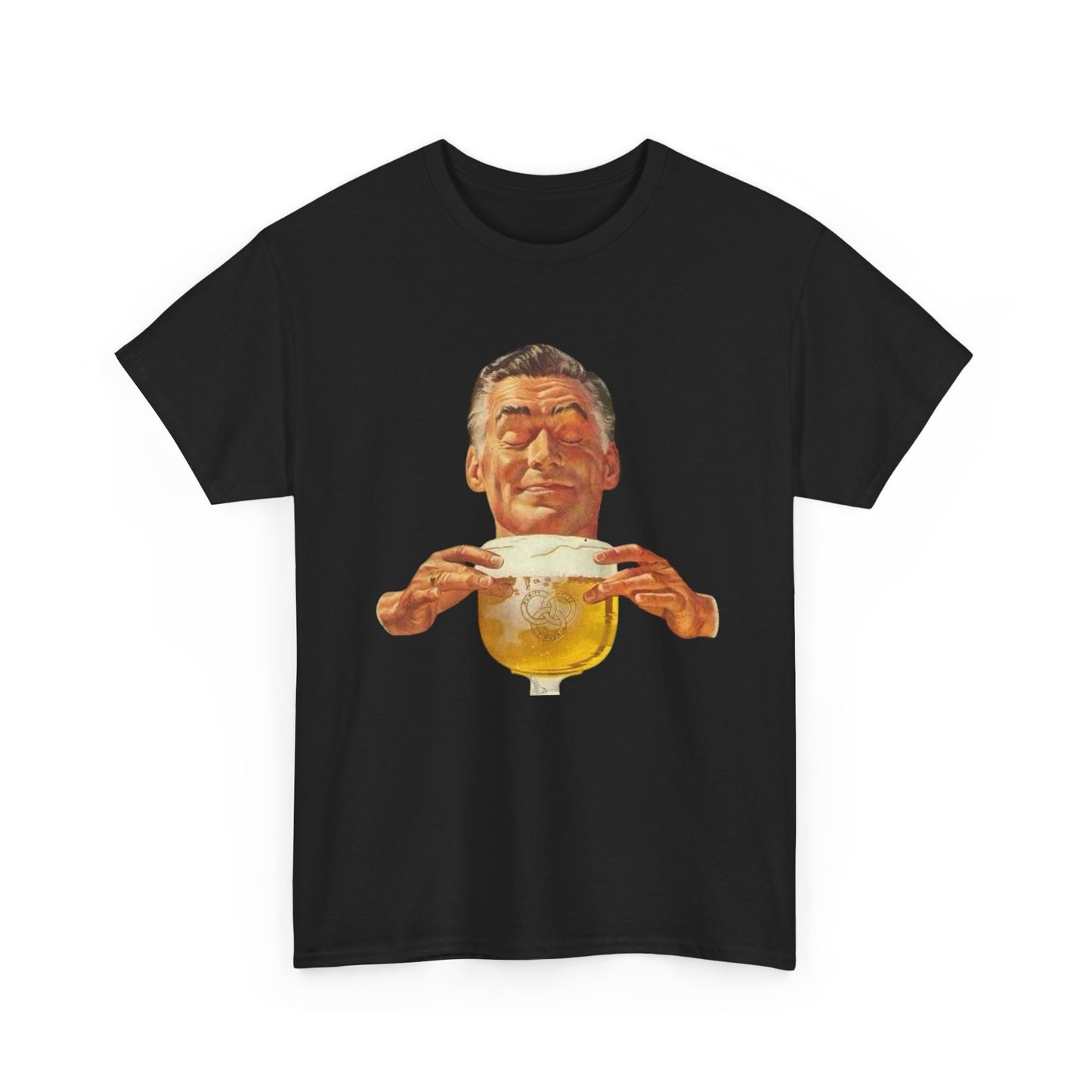 Happy Life With Beer T Shirt Unisex Heavy Cotton Tee Gift