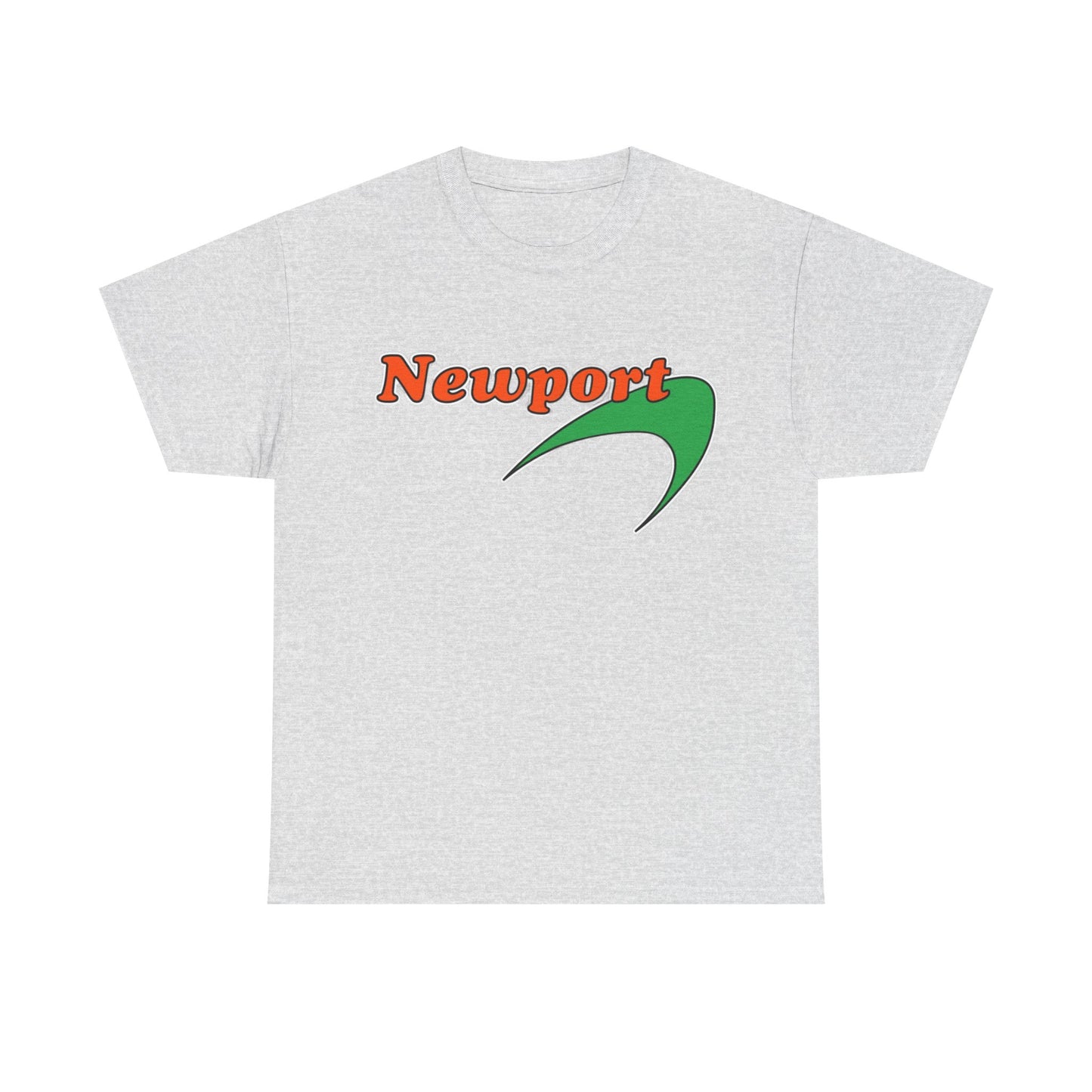 Newport Tshirt Vintage logo Menthol Cigarette 90s retro Unisex Heavy Cotton Tee
