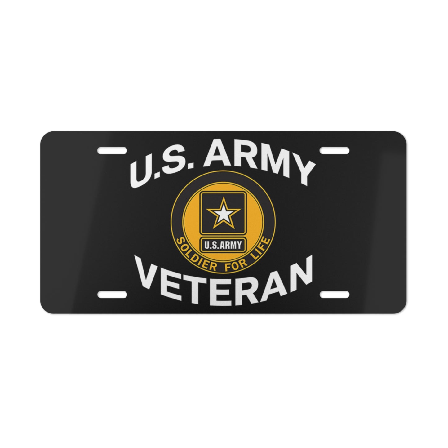 US ARMY Veteran BRAND NEW AMERICAN MADE Vanity License Plate