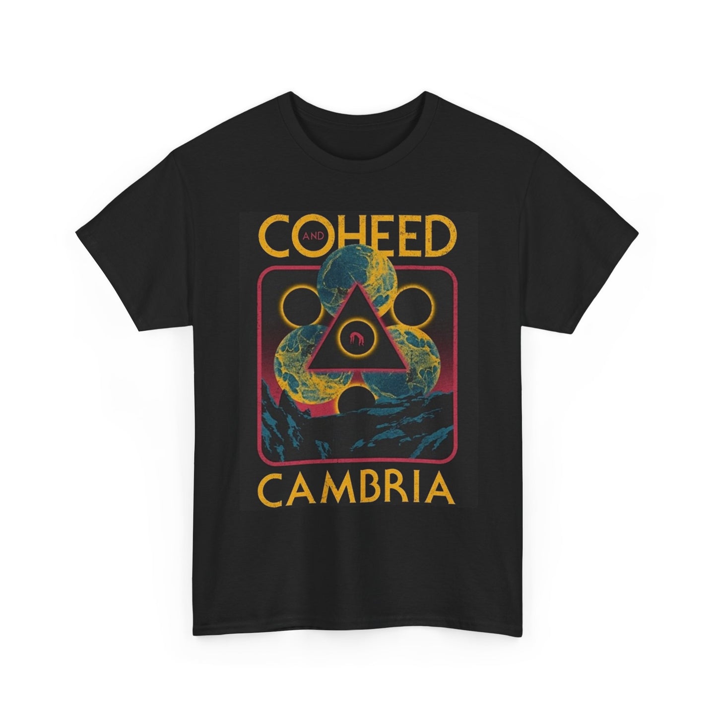 Coheed And Cambria Tshirt Retro Rock Band Merch Unisex Heavy Cotton Tee 21