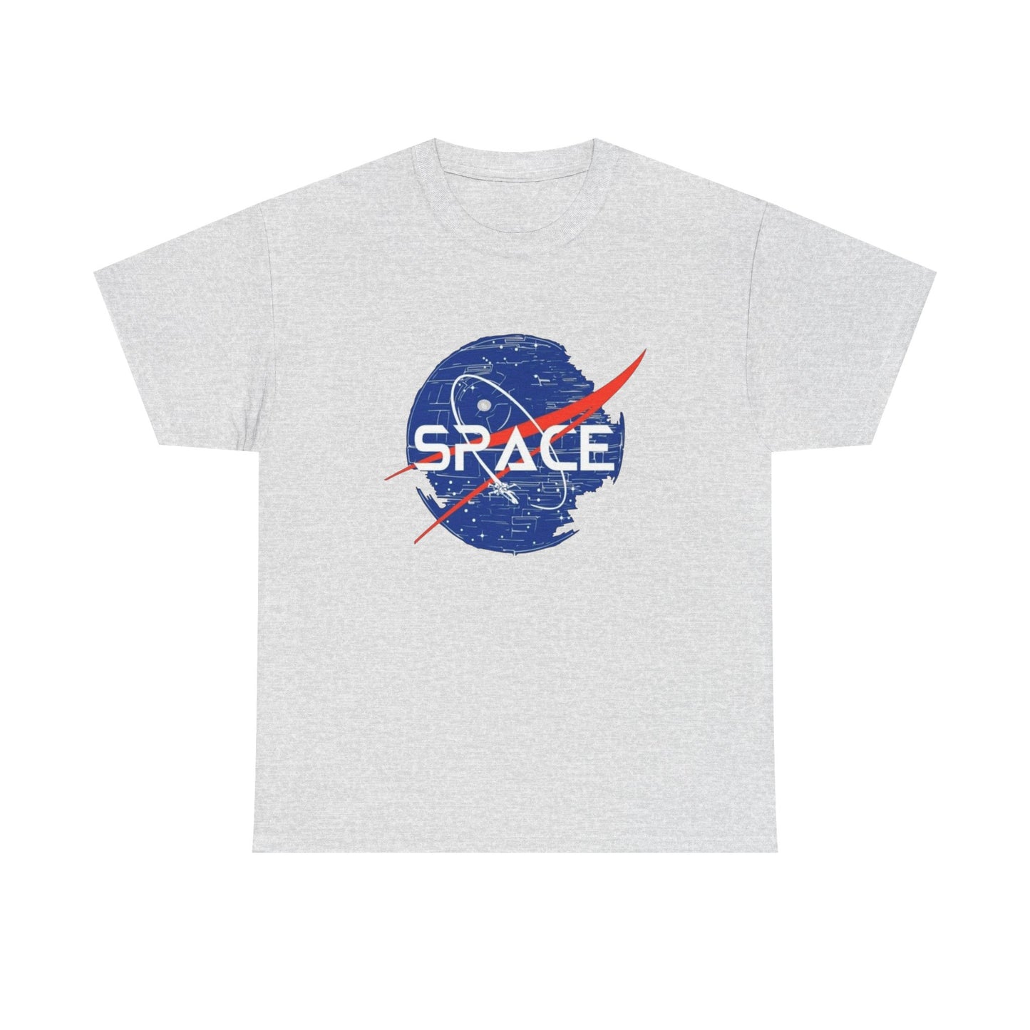 Space Graphic T Shirt Unisex Heavy Cotton Tee