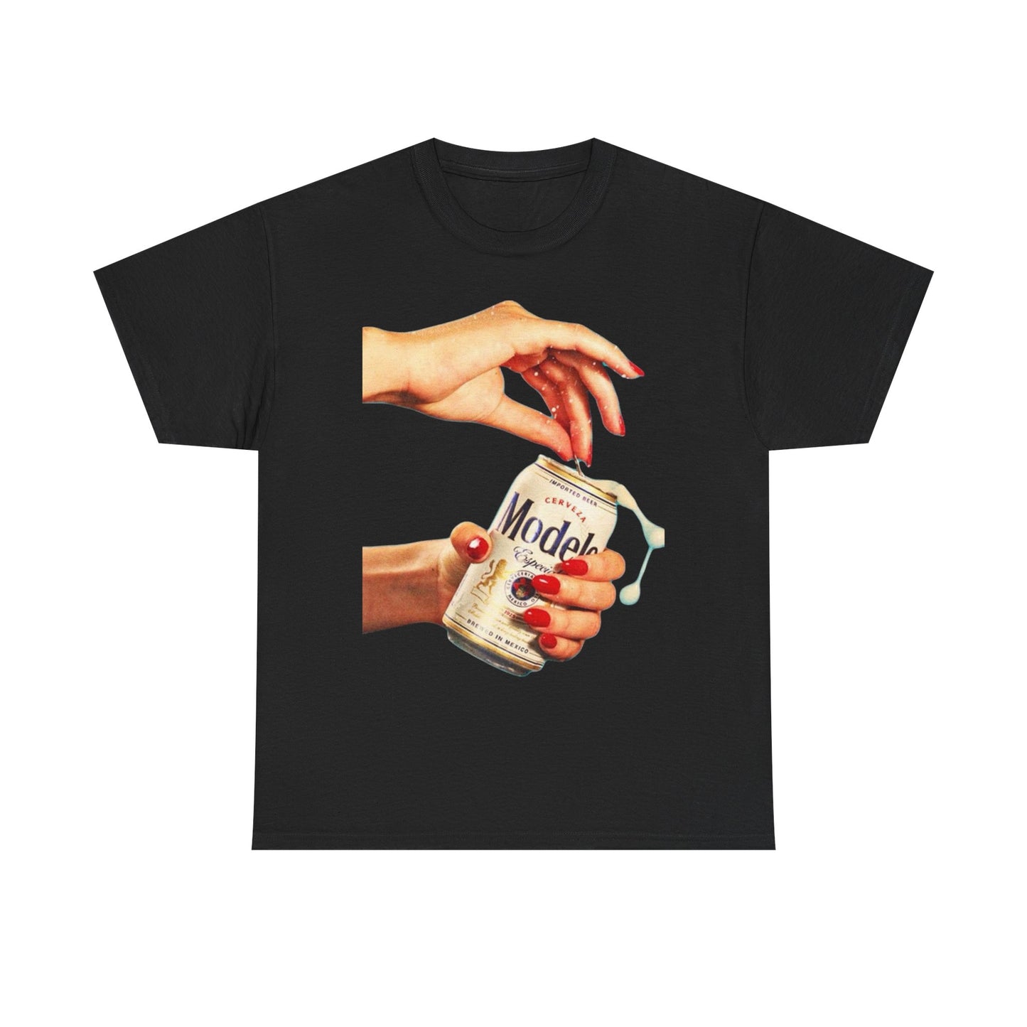 Modelo Beer Vintage Poster T Shirt Unisex Heavy Cotton Tee Gift