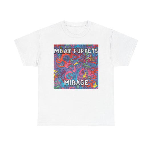 Meat Puppets Mirage Graphic T Shirt Unisex Heavy Cotton Tee BRAND NEW