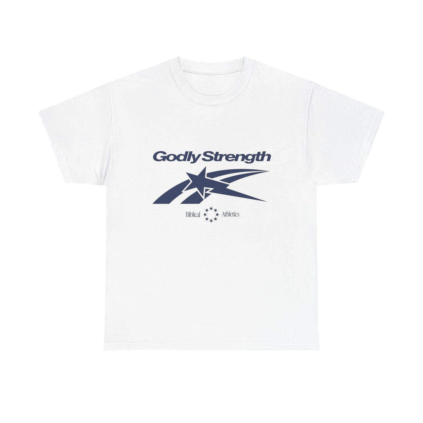 Godly Strength Graphic T Shirt Unisex Heavy Cotton Tee