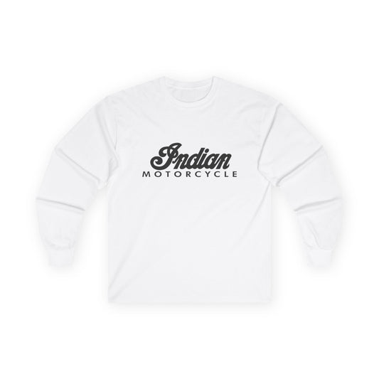 Indian Motorcycles NEW MEN Shirt Unisex Ultra Cotton Long Sleeve Tee