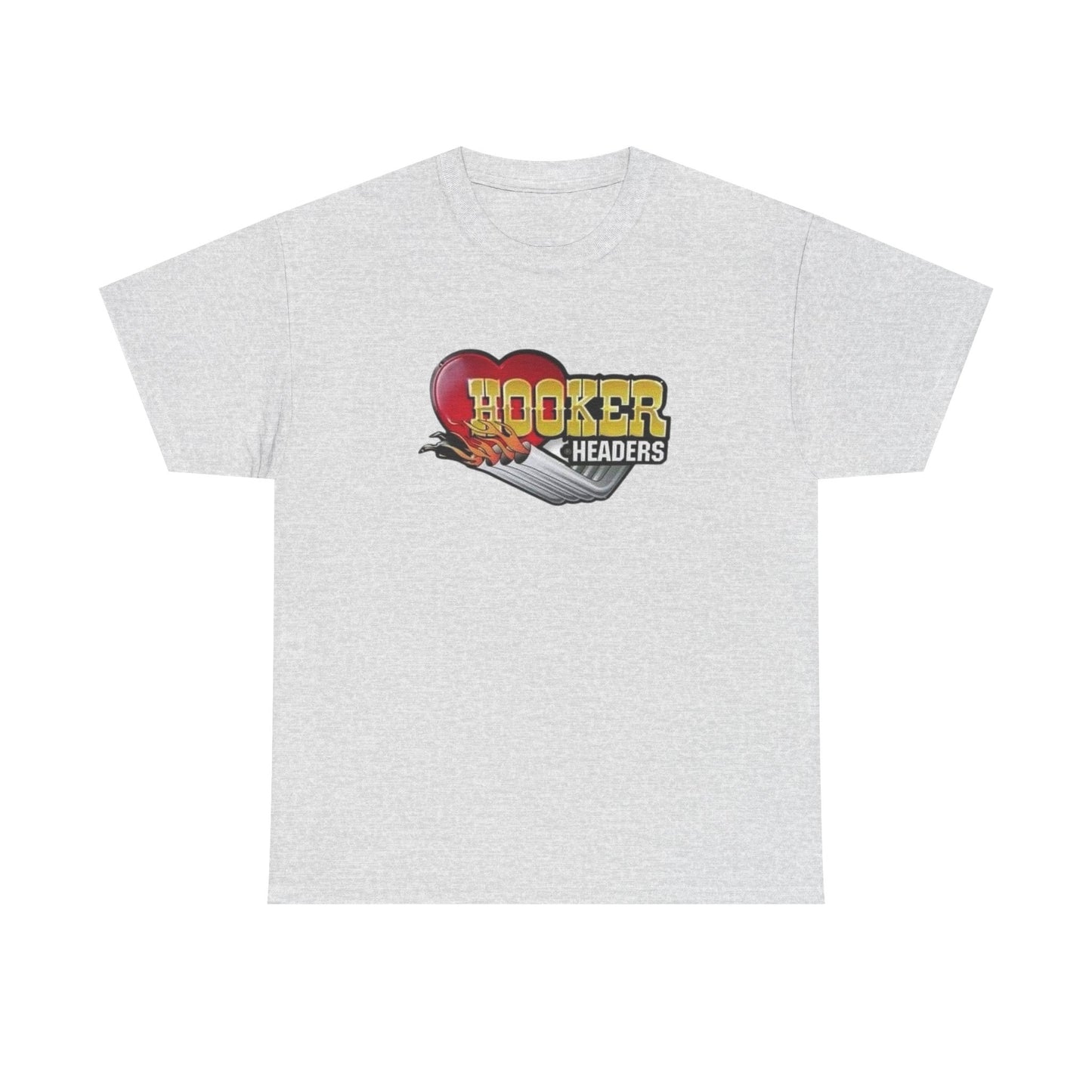 Hooker Headers T Shirt Graphic Muscle Car Unisex Heavy Cotton Tee NEW GIFT