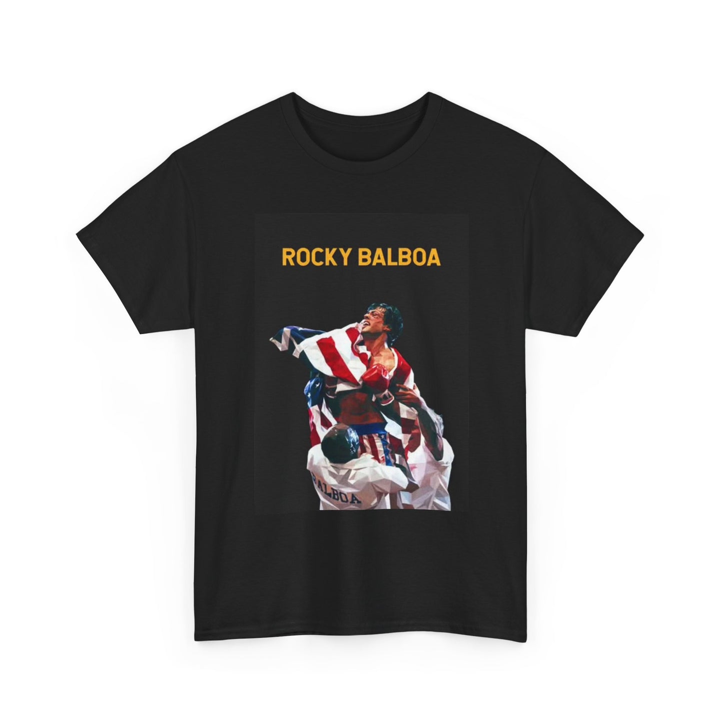Rocky Balboa T Shirt BRAND NEW Apparel Unisex Heavy Cotton Tee