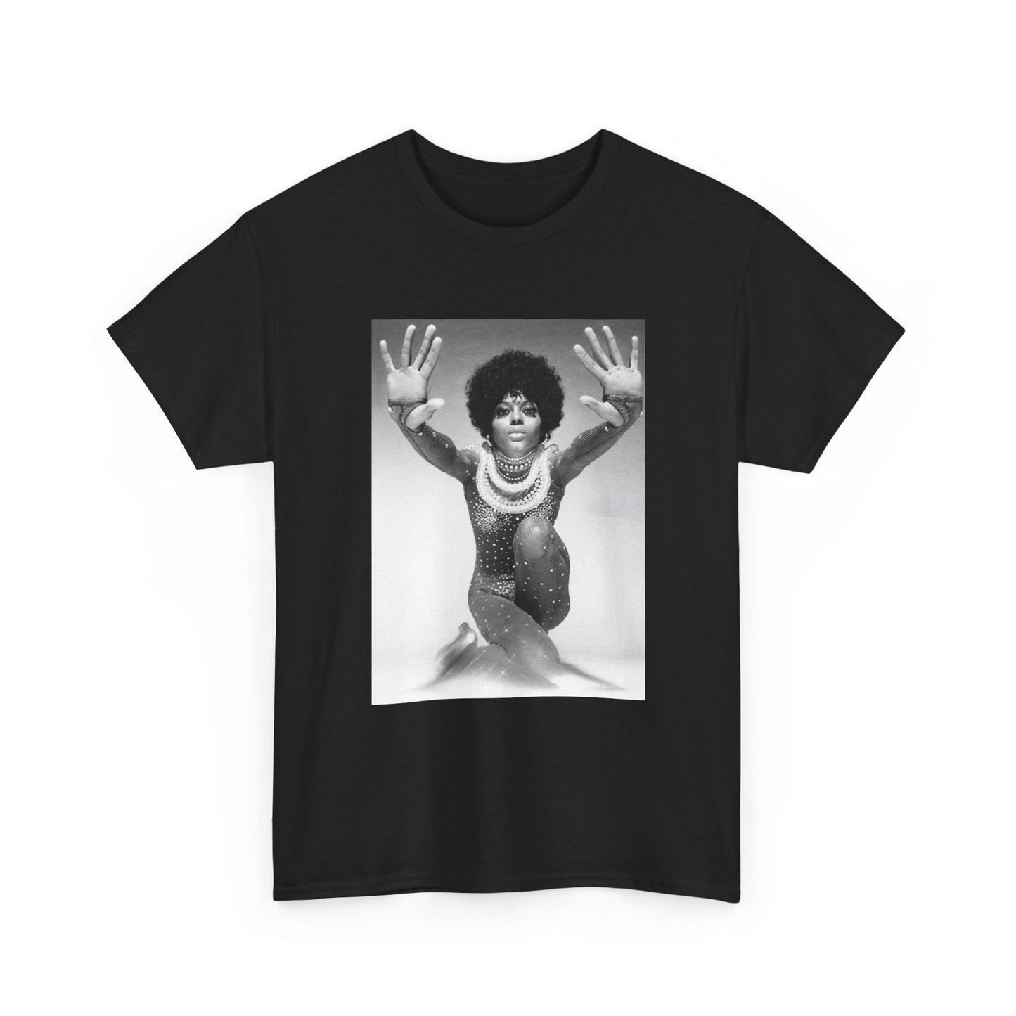 Diana Ross Tshirt Retro Album Art Queen Diana Poster Unisex Heavy Cotton Tee