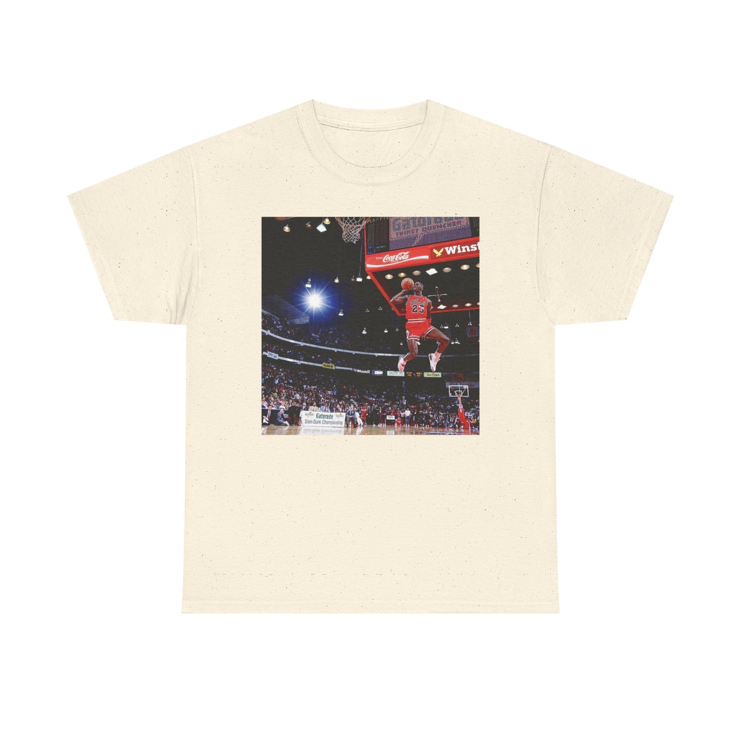 Michael Jordan Graphic T Shirt Retro Dunk Contest Unisex Heavy Cotton Tee