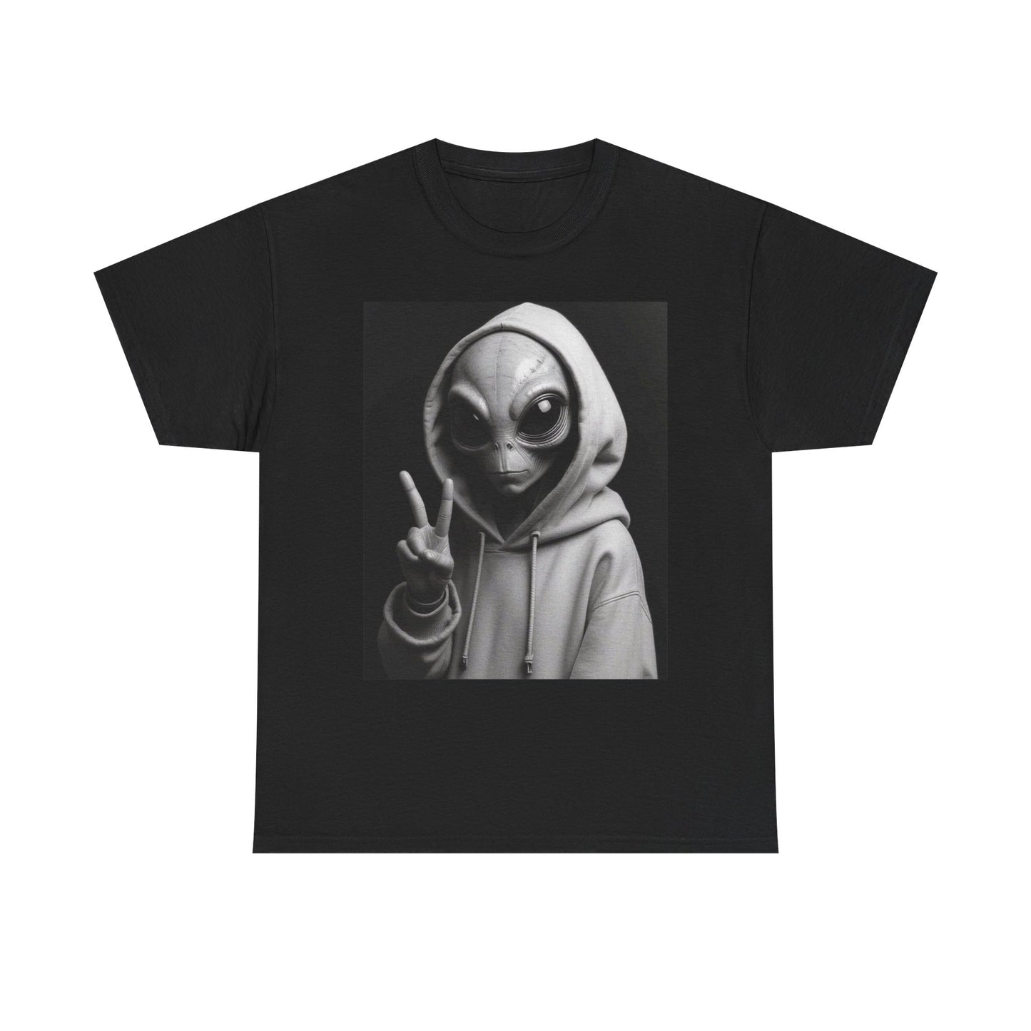 Aliens Come In Peace Graphic T Shirt Unisex Heavy Cotton Tee