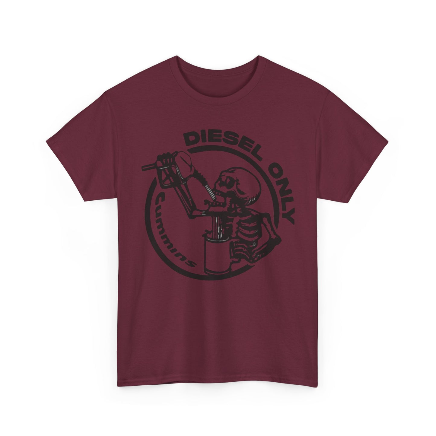 Diesel Only Cummins Graphic T Shirt Unisex Heavy Cotton Tee NEW