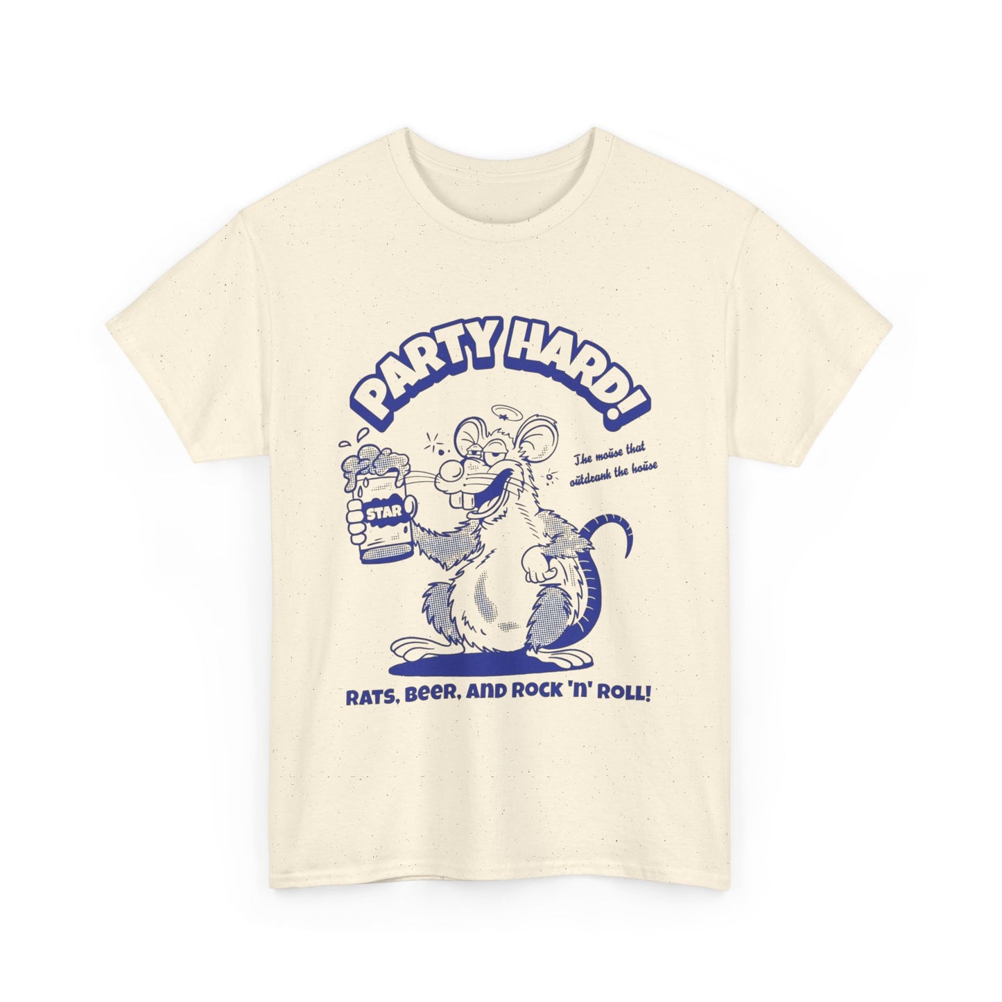 Party Hard Graphic T Shirt Unisex Heavy Cotton Tee