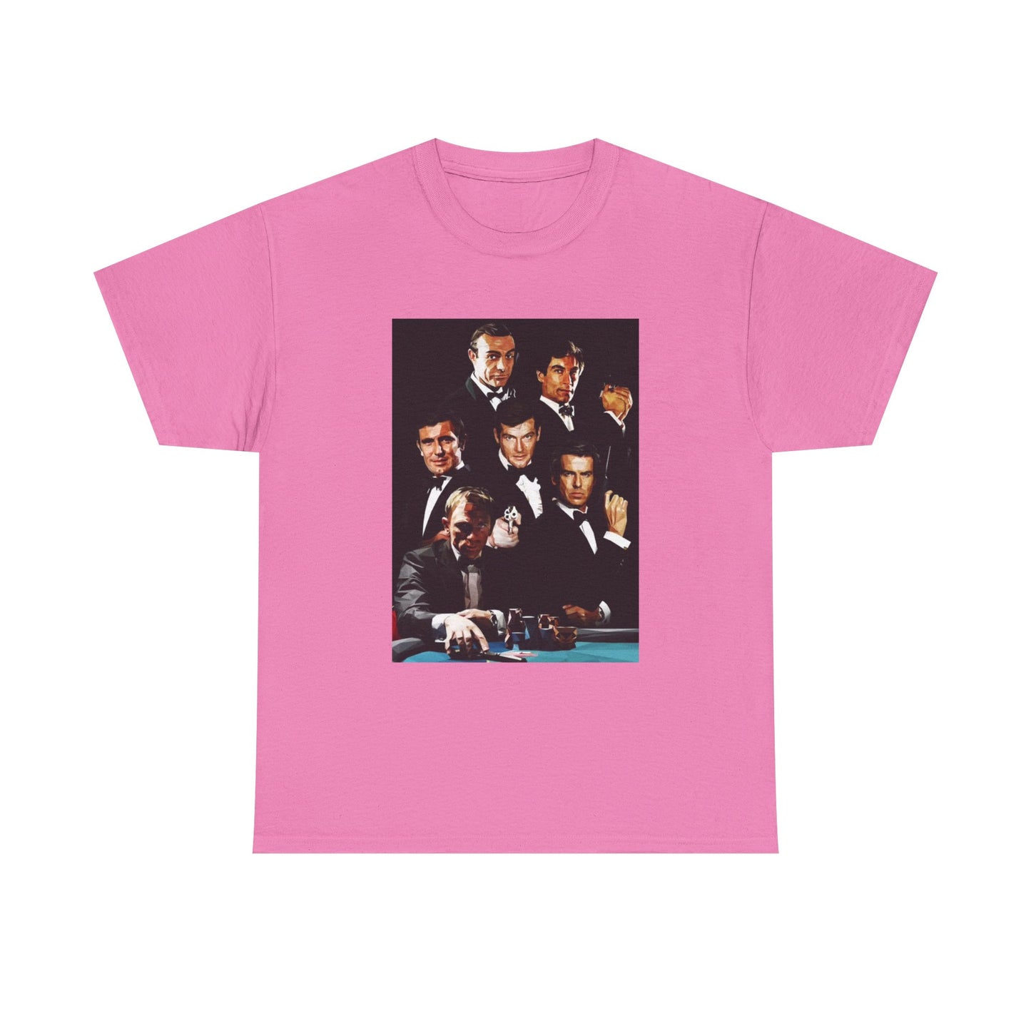 James Bond T-shirt Vintage Bond Collection Merch Unisex Heavy Cotton Tee
