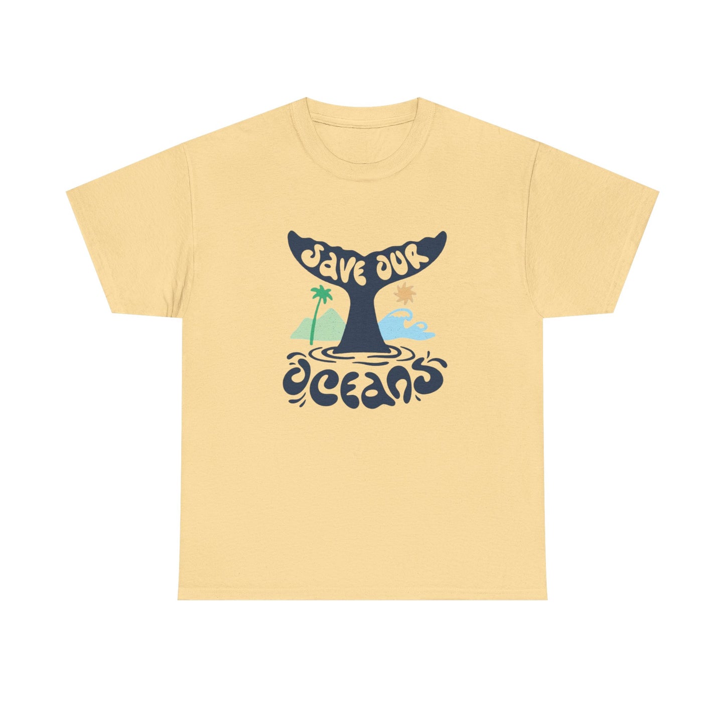 Save Our Oceans Graphic T Shirt Adult NEW