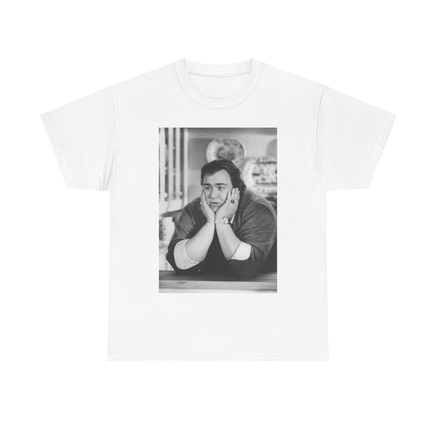 John Candy Tshirt Vintage Movie Star Comedian uncle buck Unisex Heavy Cotton Tee