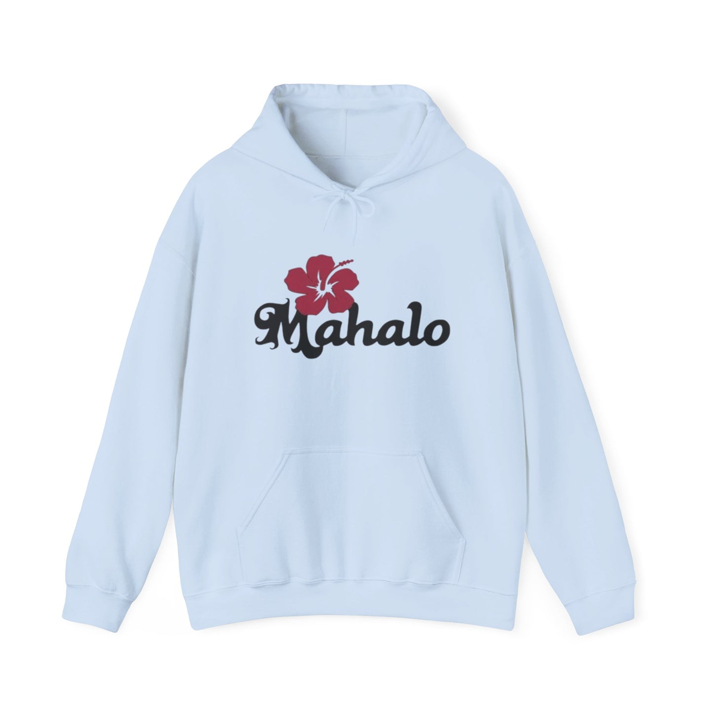 Mahalo Hawaiian Tropics Graphic Hoodie Unisex Heavy Blend™ Hooded Sweatshirt