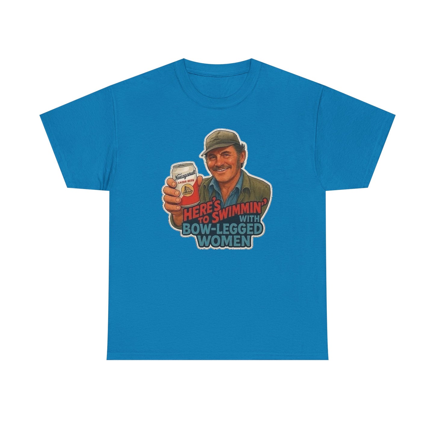 Jaws Movie Funny Retro Graphic T Shirt NEW Unisex Heavy Cotton Tee