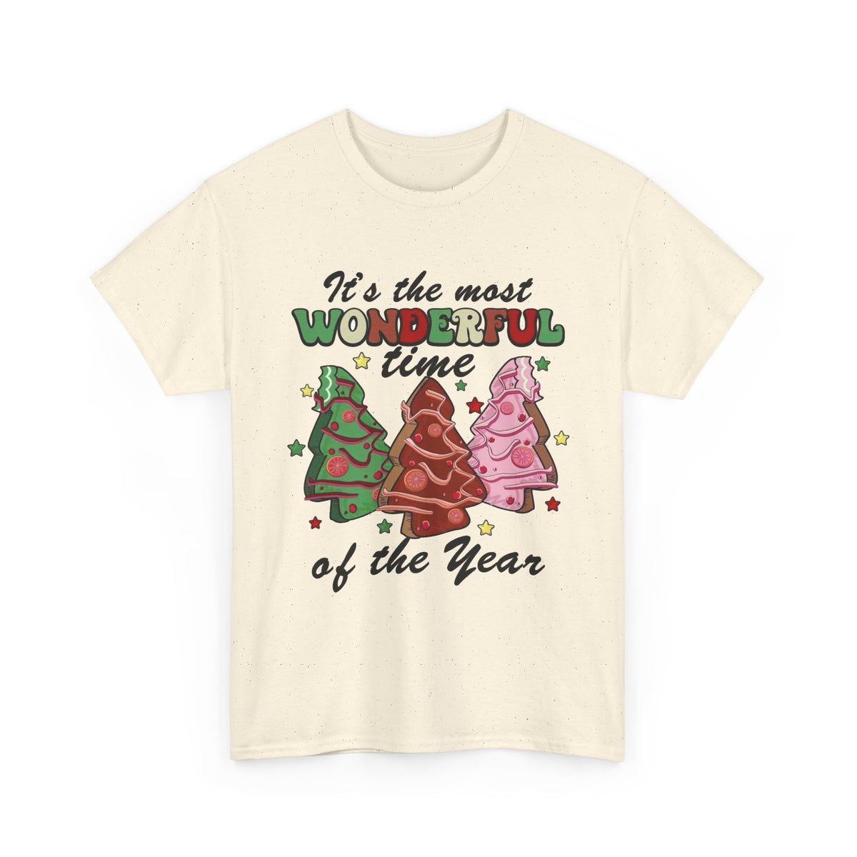 Christmas Tree Trio “Most Wonderful Time of the Year” T-Shirt Men's Graphic Tee