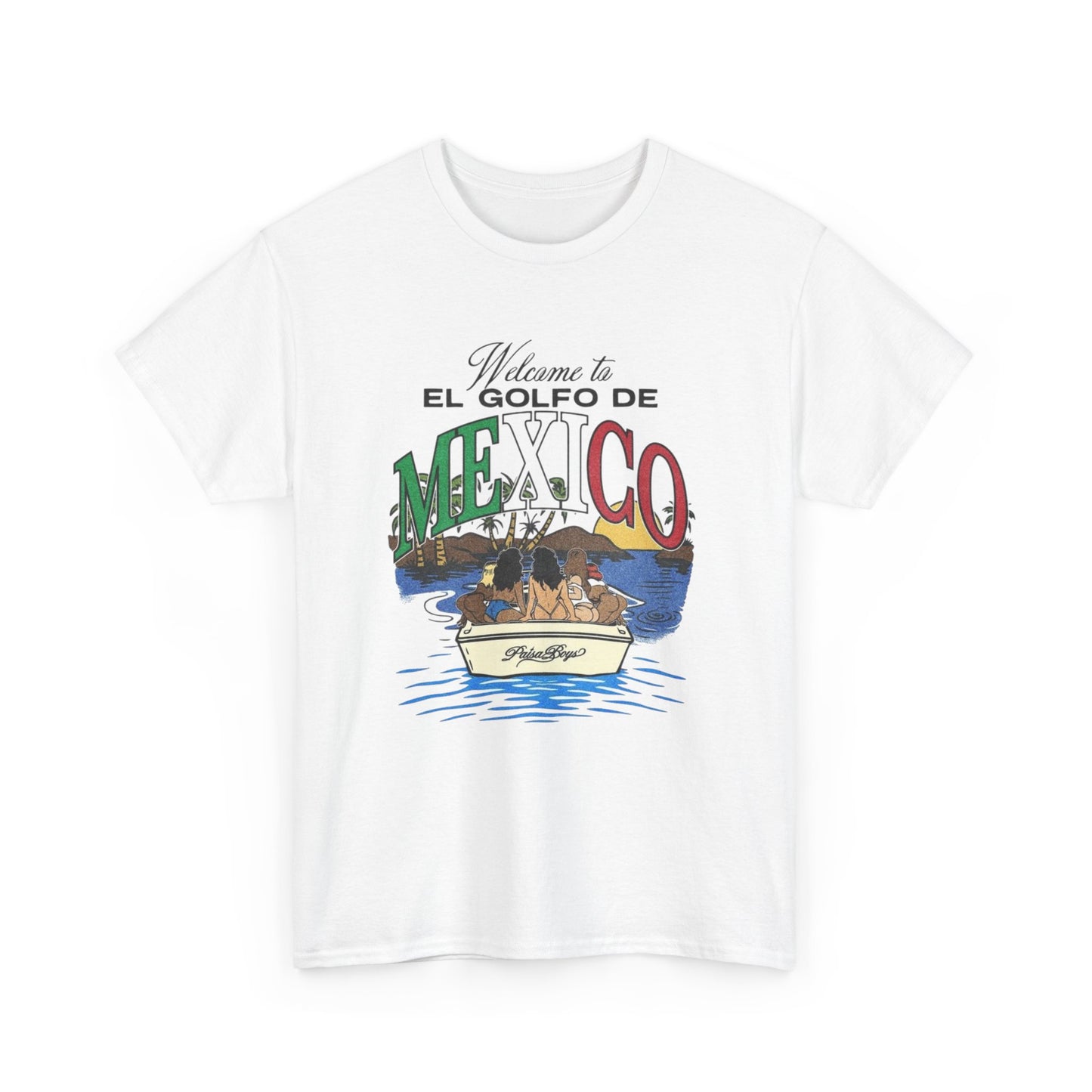 Welcome To Gulf Of Mexico Bikini Graphic T Shirt S-5XL NEW Unisex Heavy Cotton
